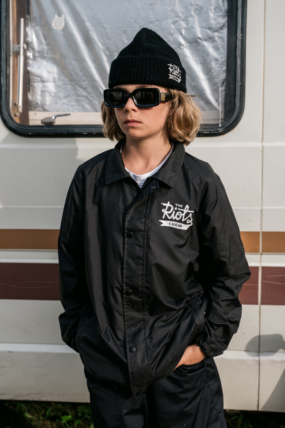 Czapka BEANIE G - BLACK The Riots - 5