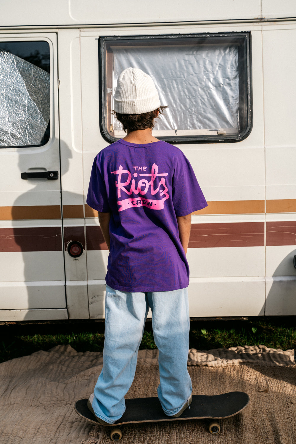 T-Shirt 2-MINDY pink logo The Riots - 4