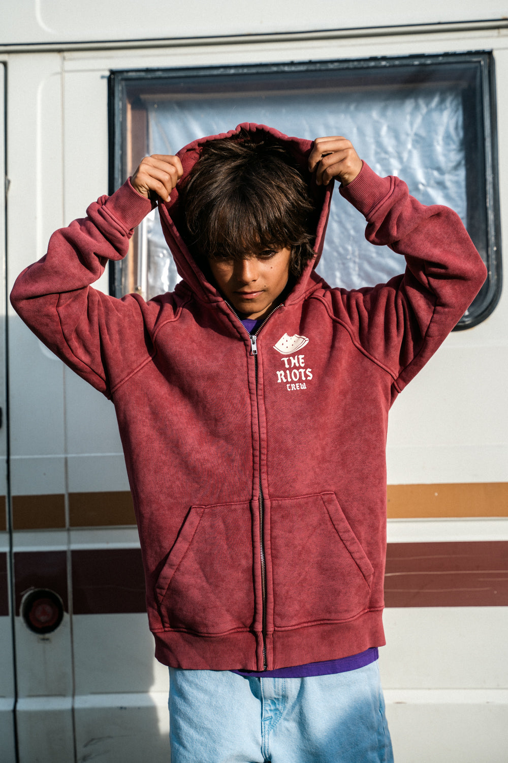Bluza ROCKET AIR bordo The Riots - 2