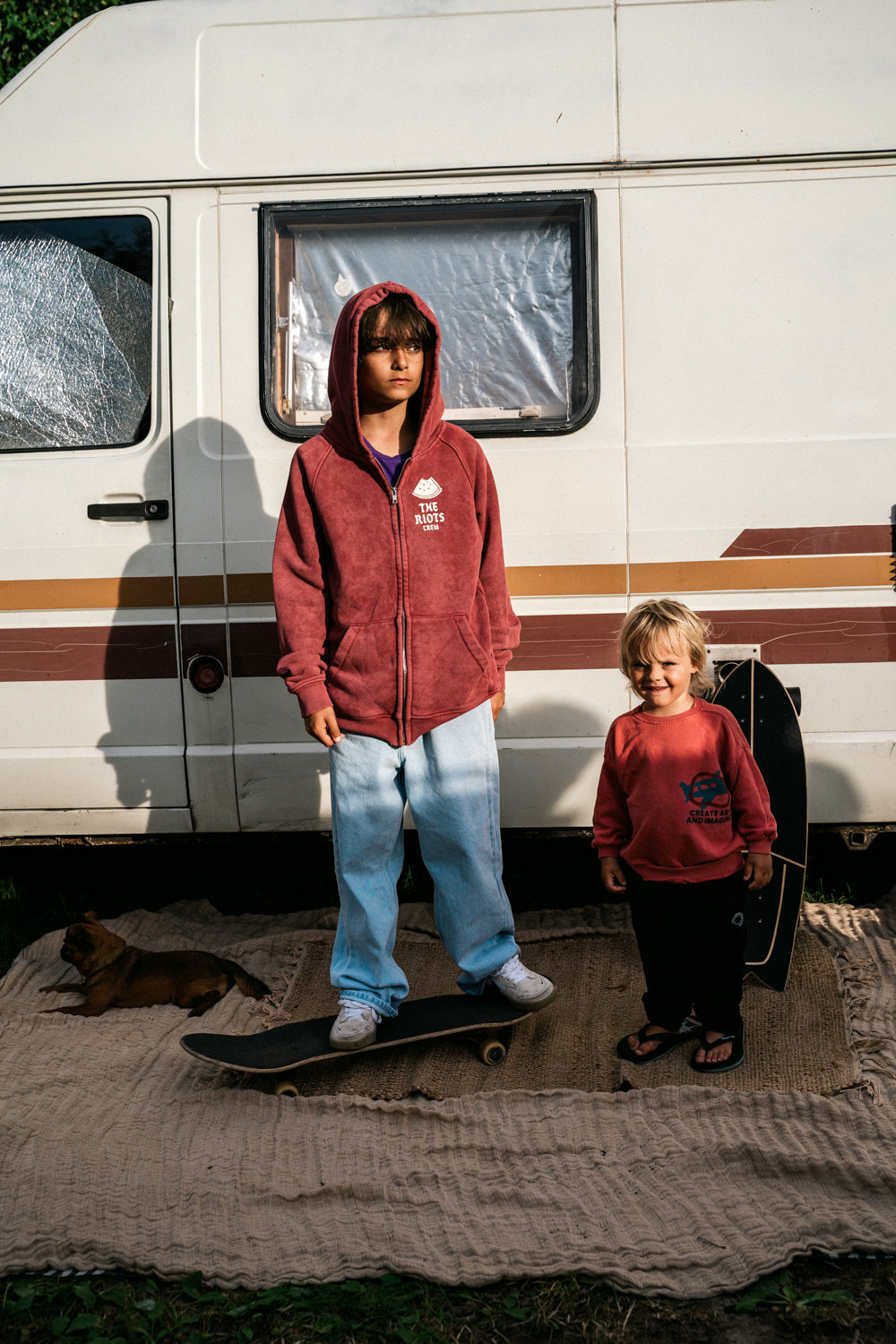 Bluza ROCKET AIR bordo The Riots - 4