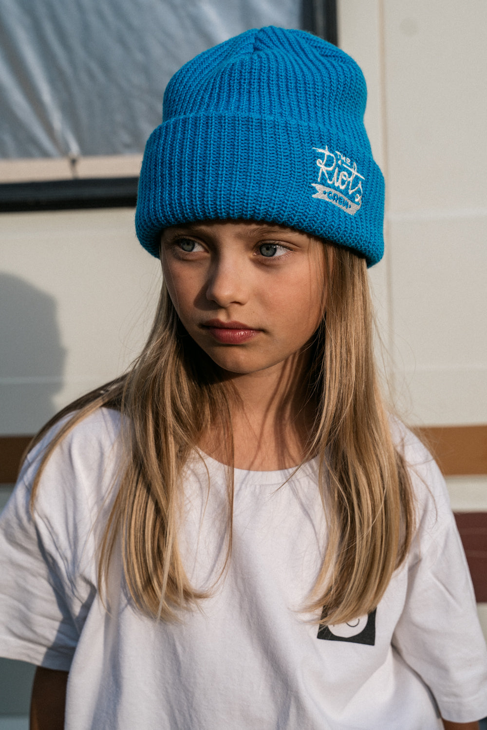 Czapka BEANIE G - BLUE The Riots - 1