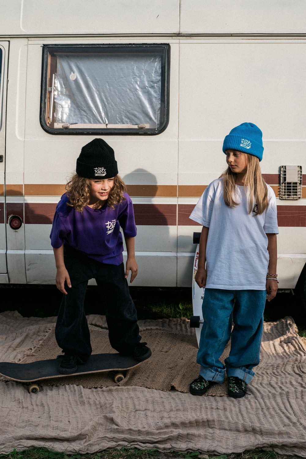 Czapka BEANIE G - BLUE The Riots - 3