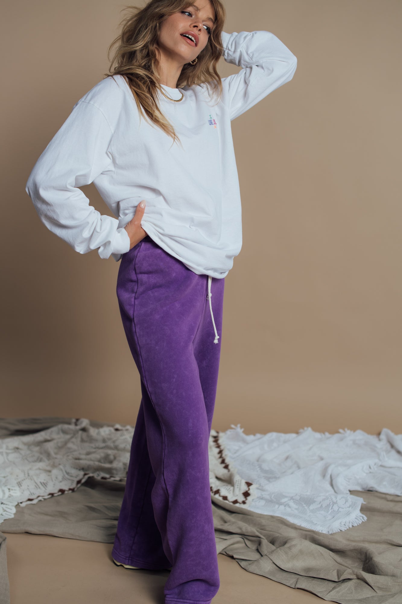 Spodnie Caorle Purple - 6