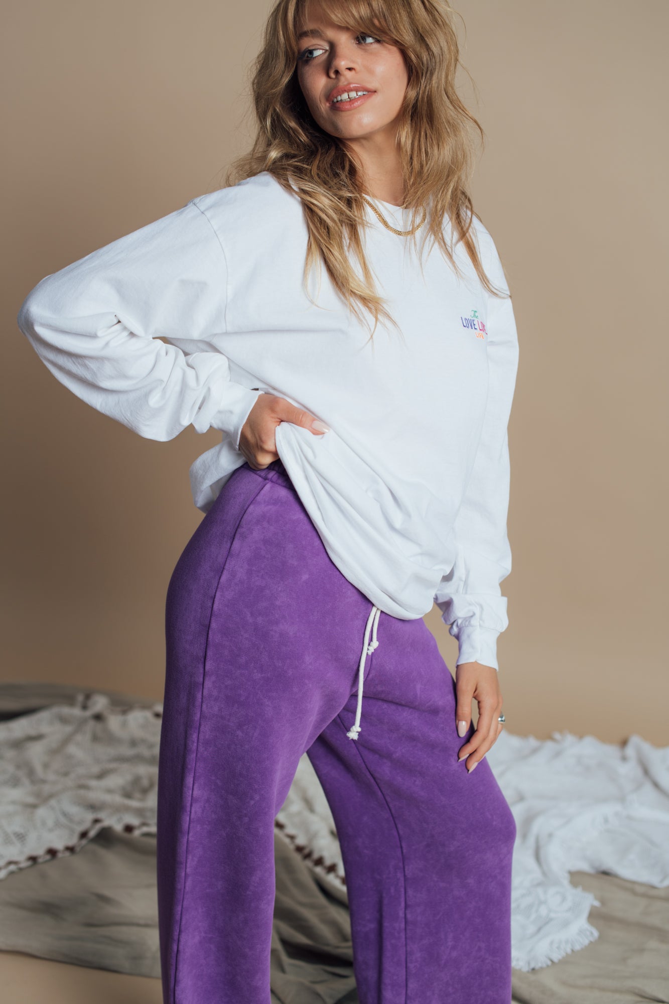 Spodnie Caorle Purple - 7