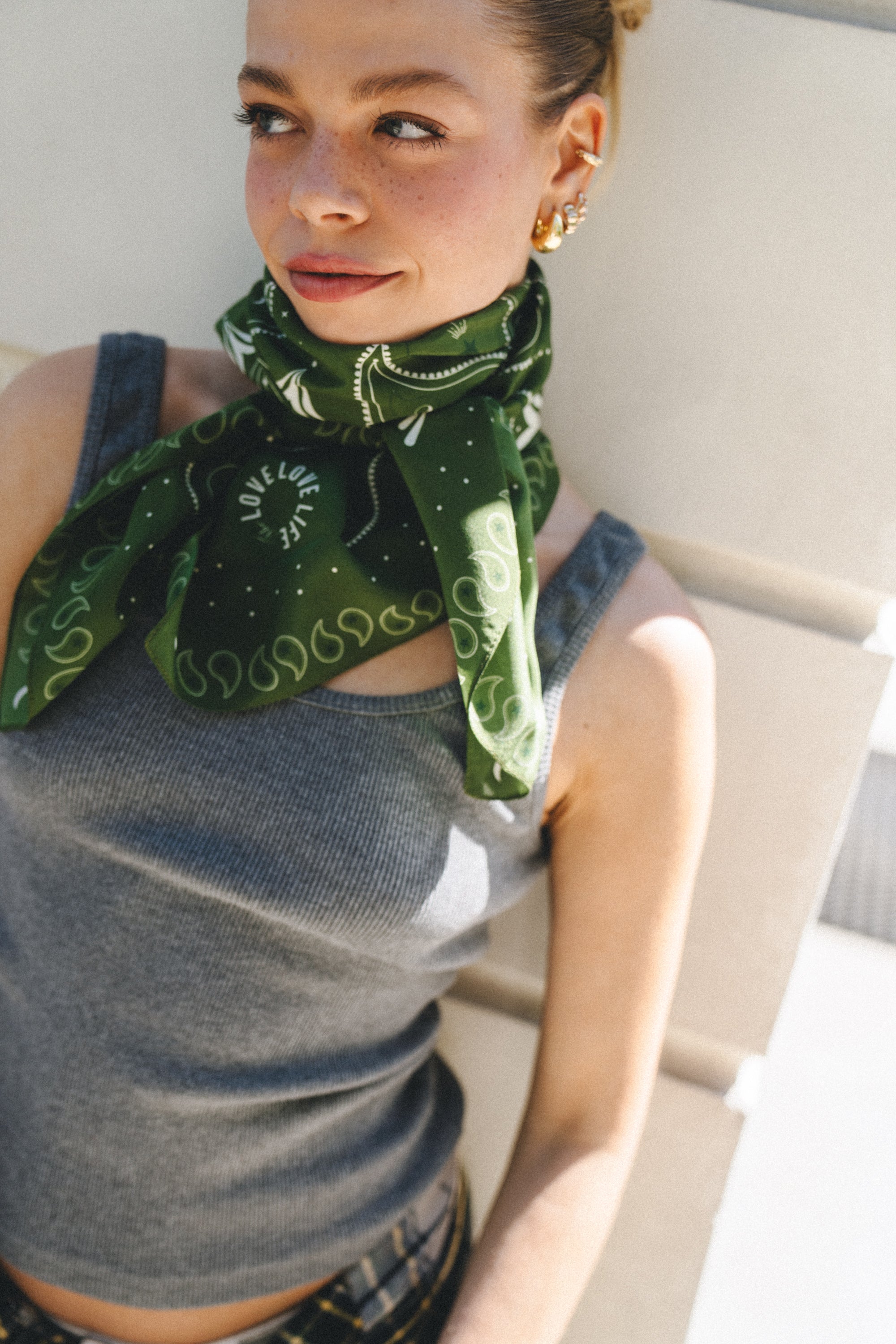 Bandana Rafi Green