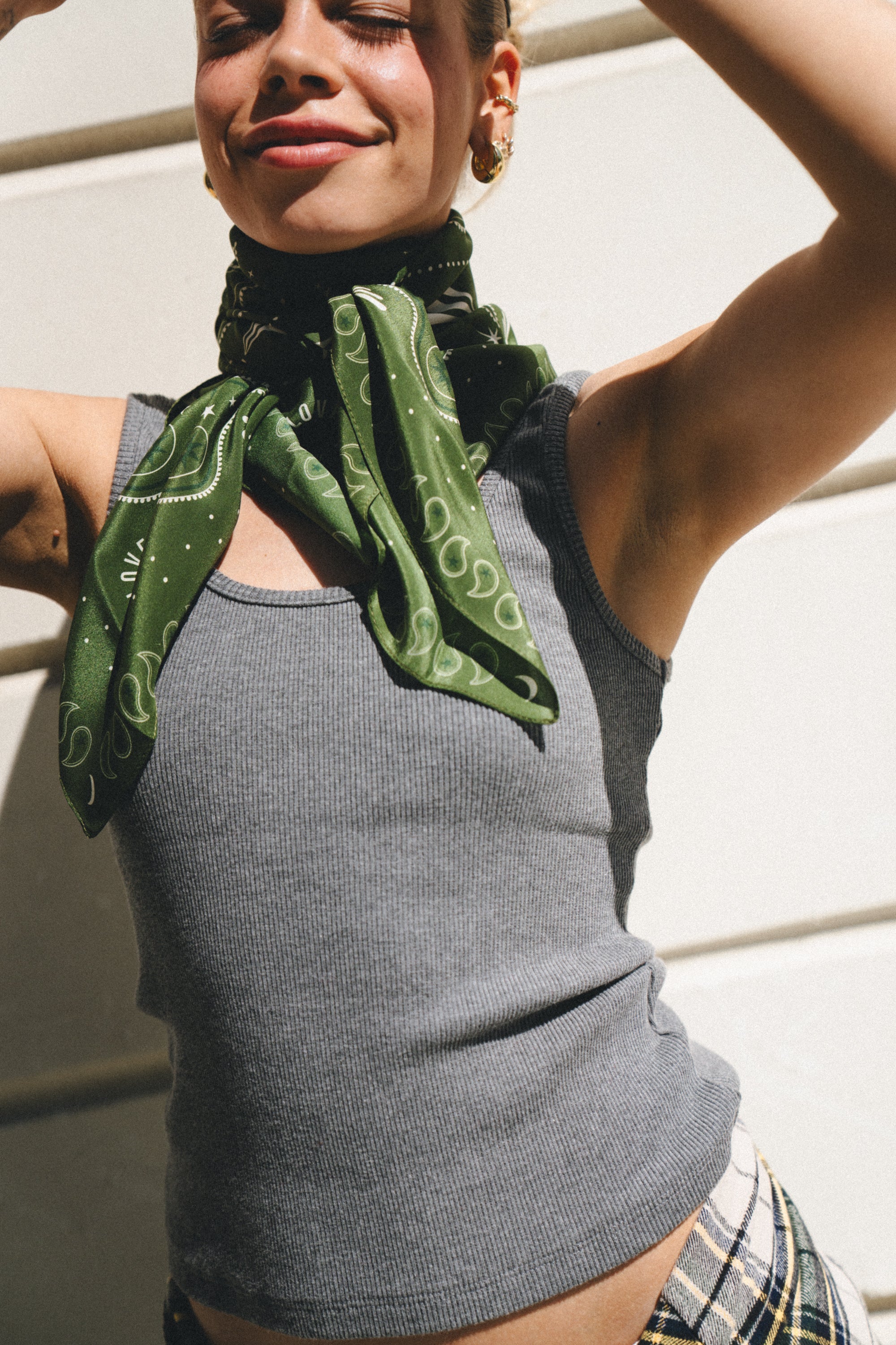 Bandana Rafi Green