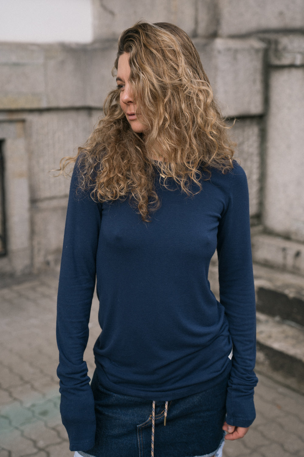 Longsleeve Prego Navy - 1