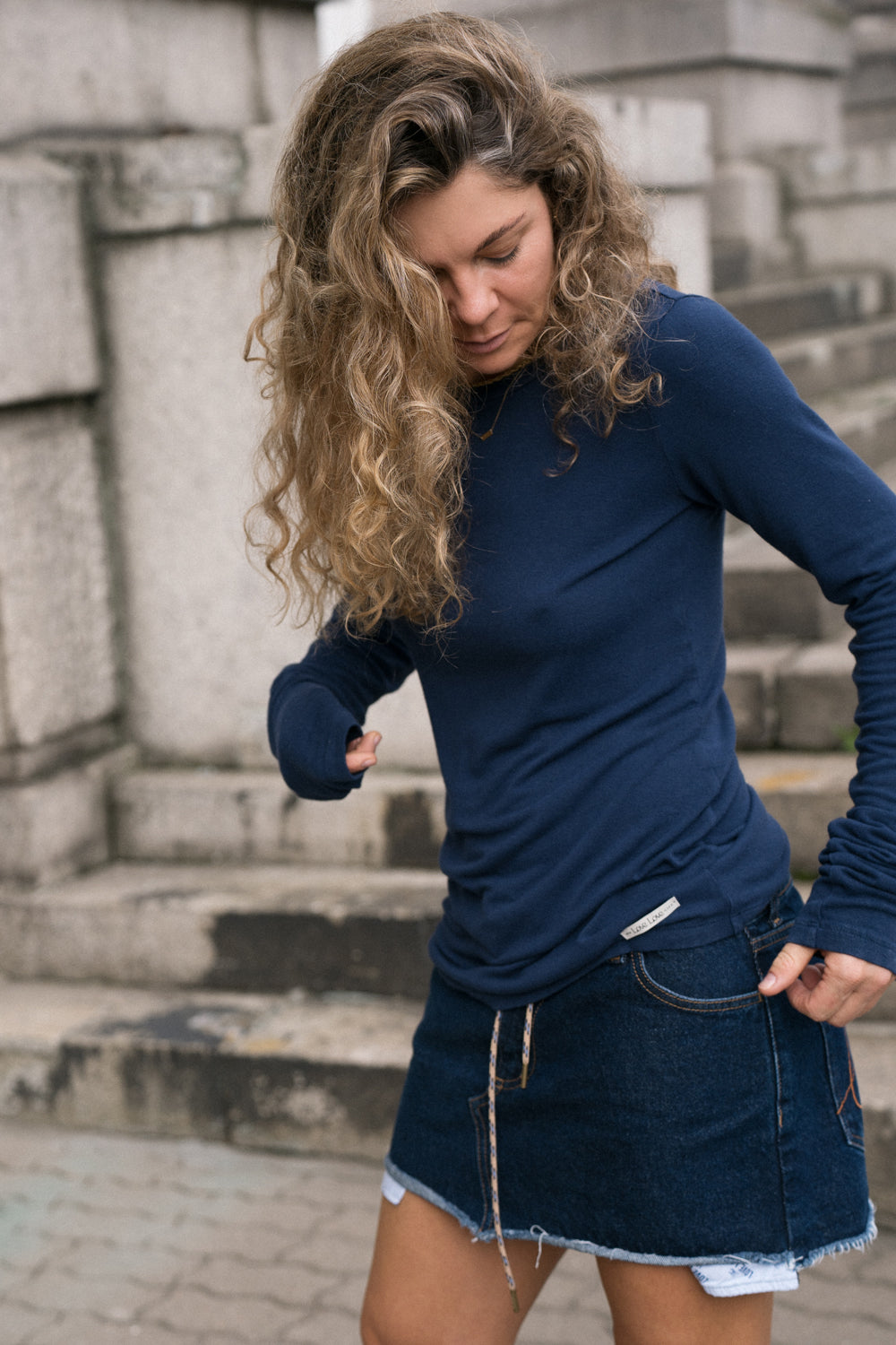 Longsleeve Prego Navy - 3