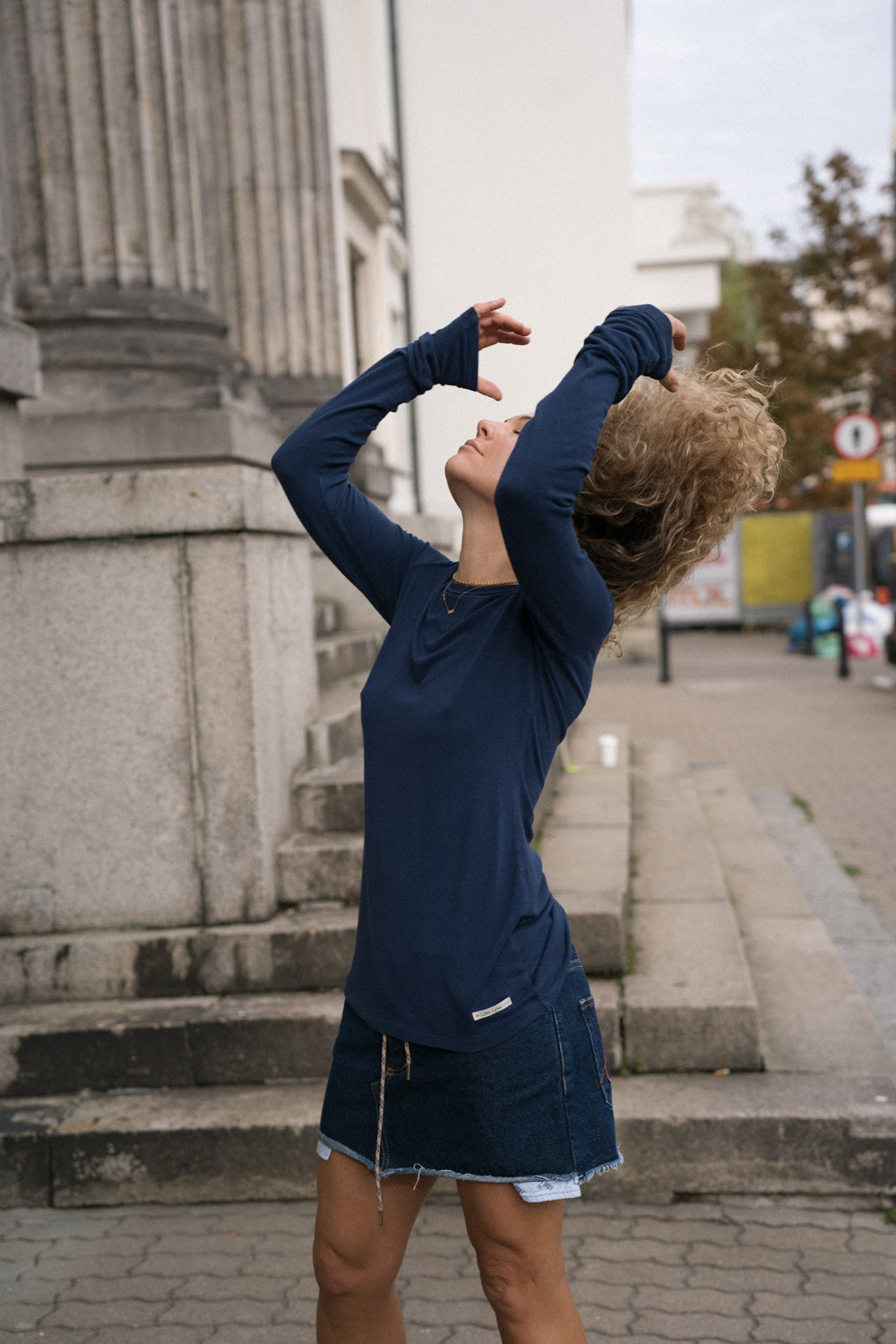 Longsleeve Prego Navy - 4