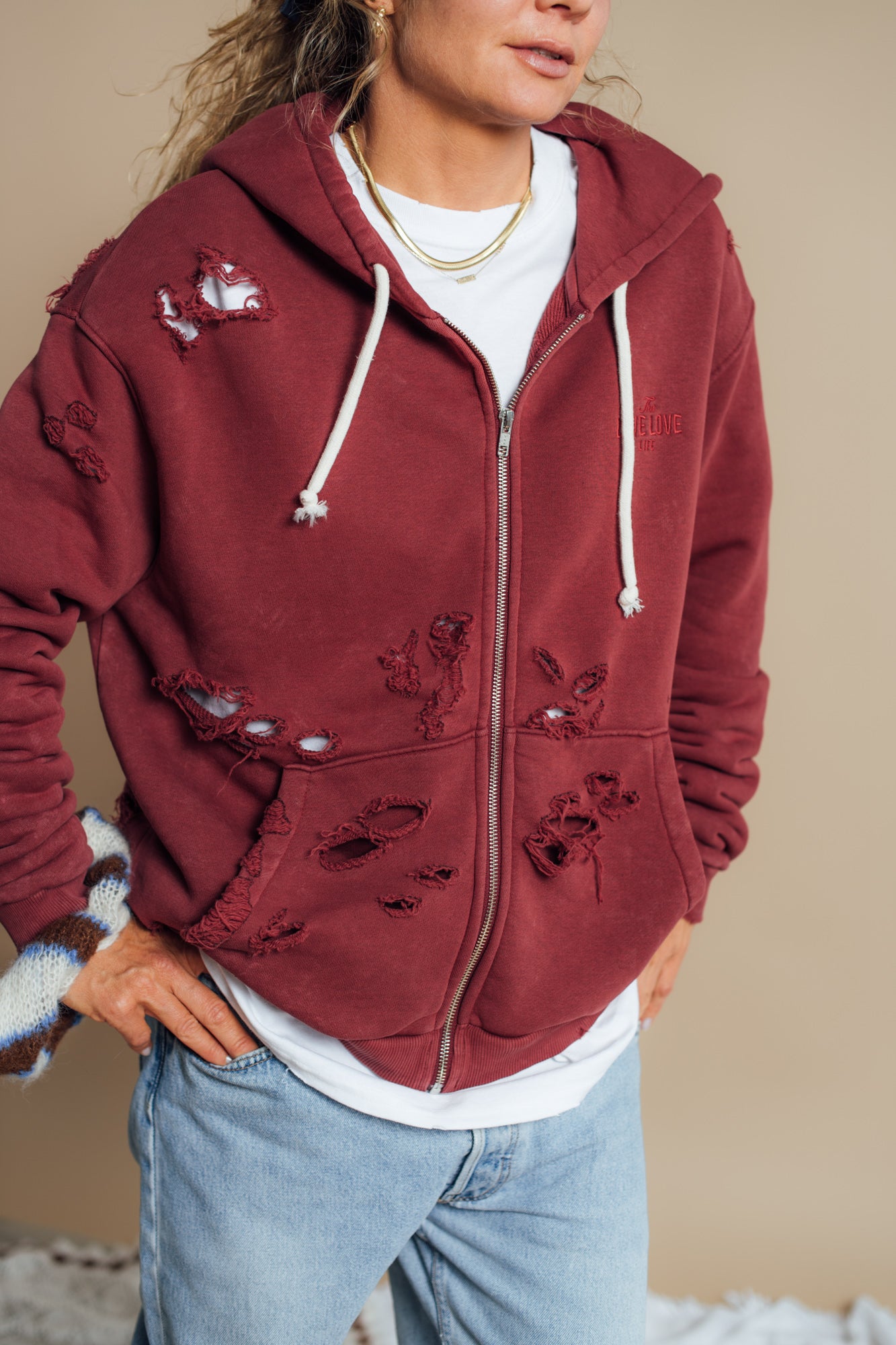 Bluza Dakota Killer Burgundy - 5