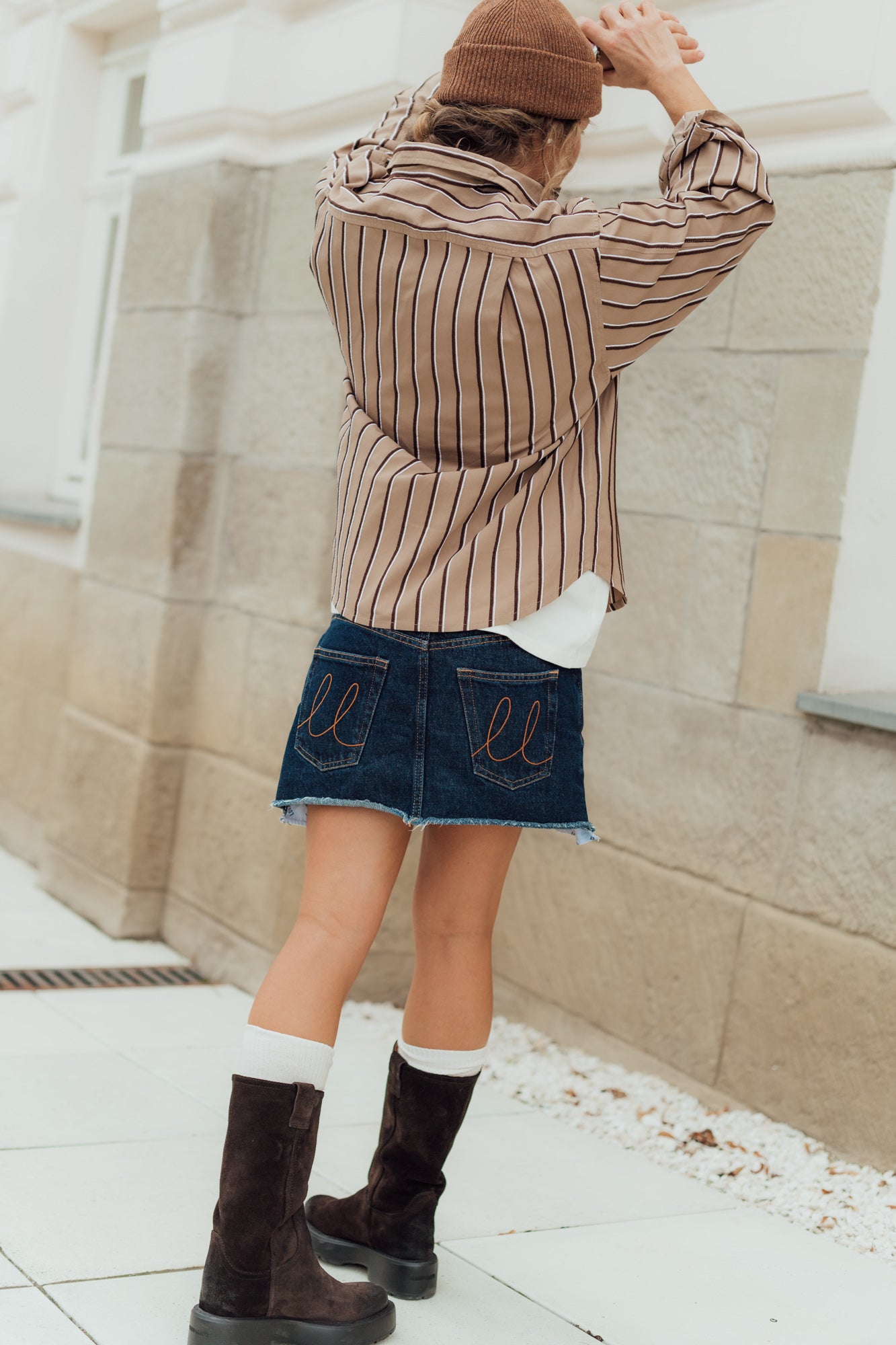 Koszula Kylie Brown Stripes - 5