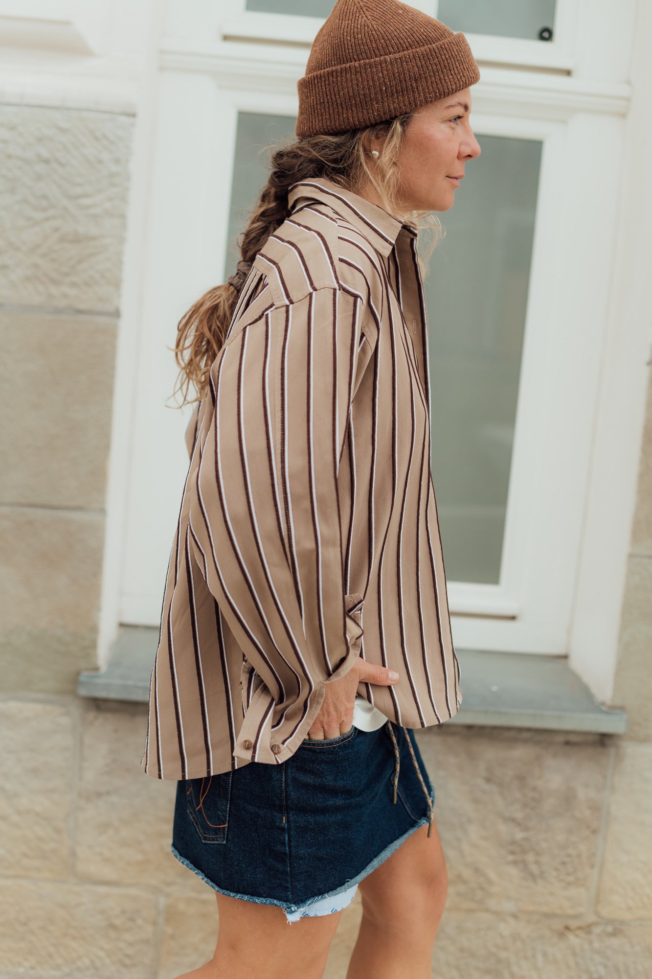 Koszula Kylie Brown Stripes - 13
