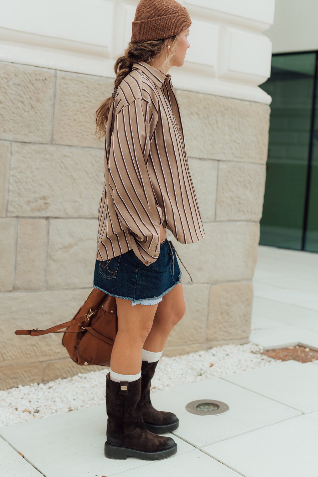 Koszula Kylie Brown Stripes - 4