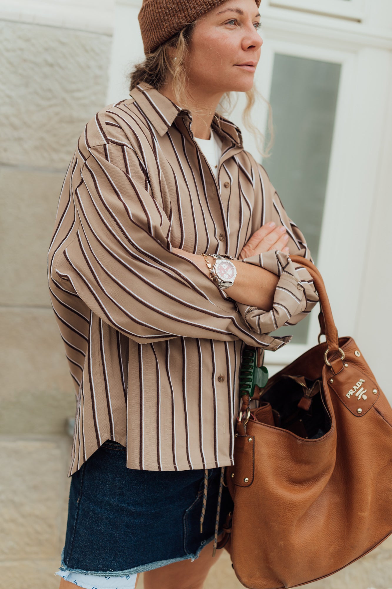 Koszula Kylie Brown Stripes - 16