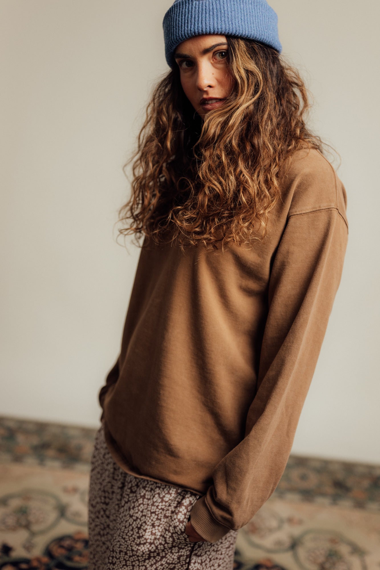 Longsleeve Toronto 2.0 Light Brown Heavy - 1