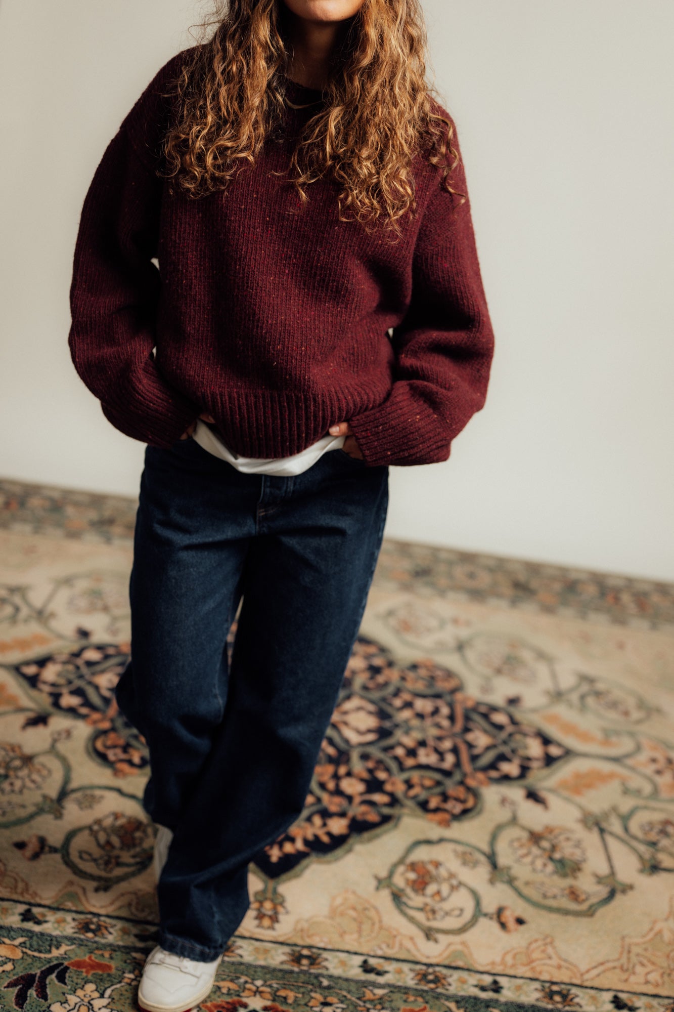 Sweter Cloud Burgundy - 18