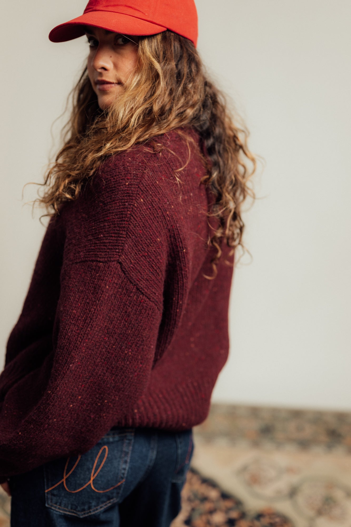 Sweter Cloud Burgundy - 19