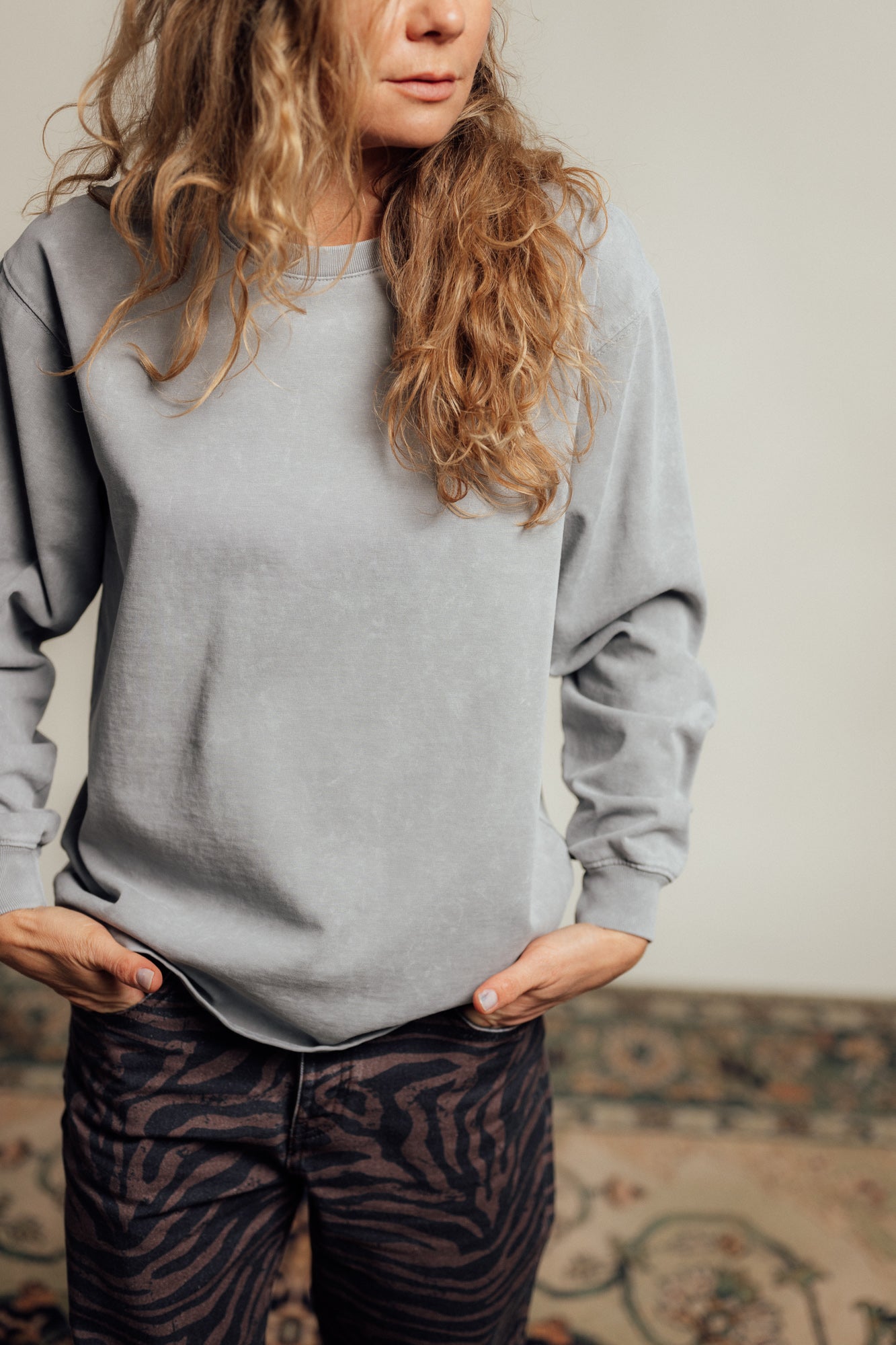 Longsleeve Toronto Light Gray - 3