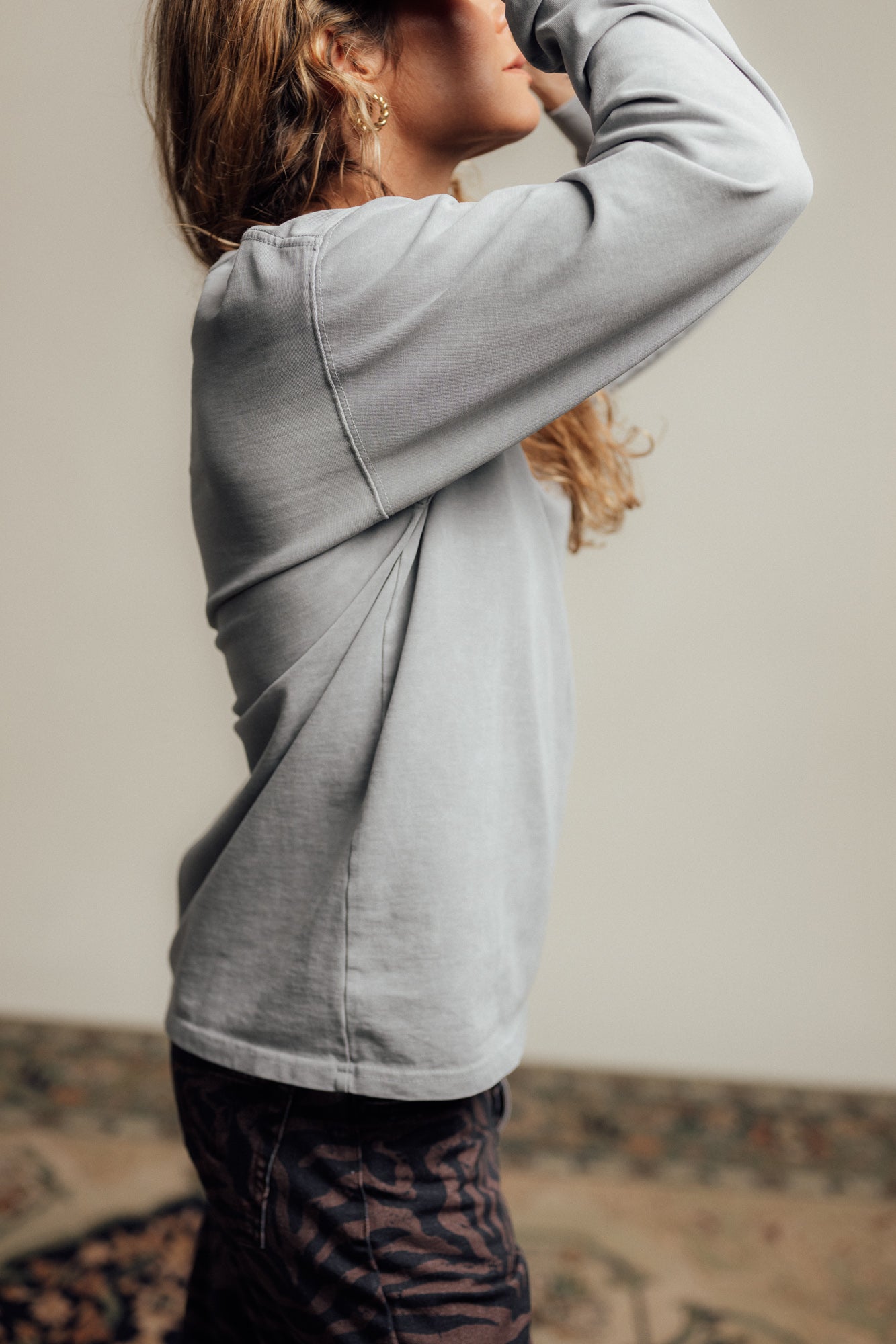 Longsleeve Toronto Light Gray - 7