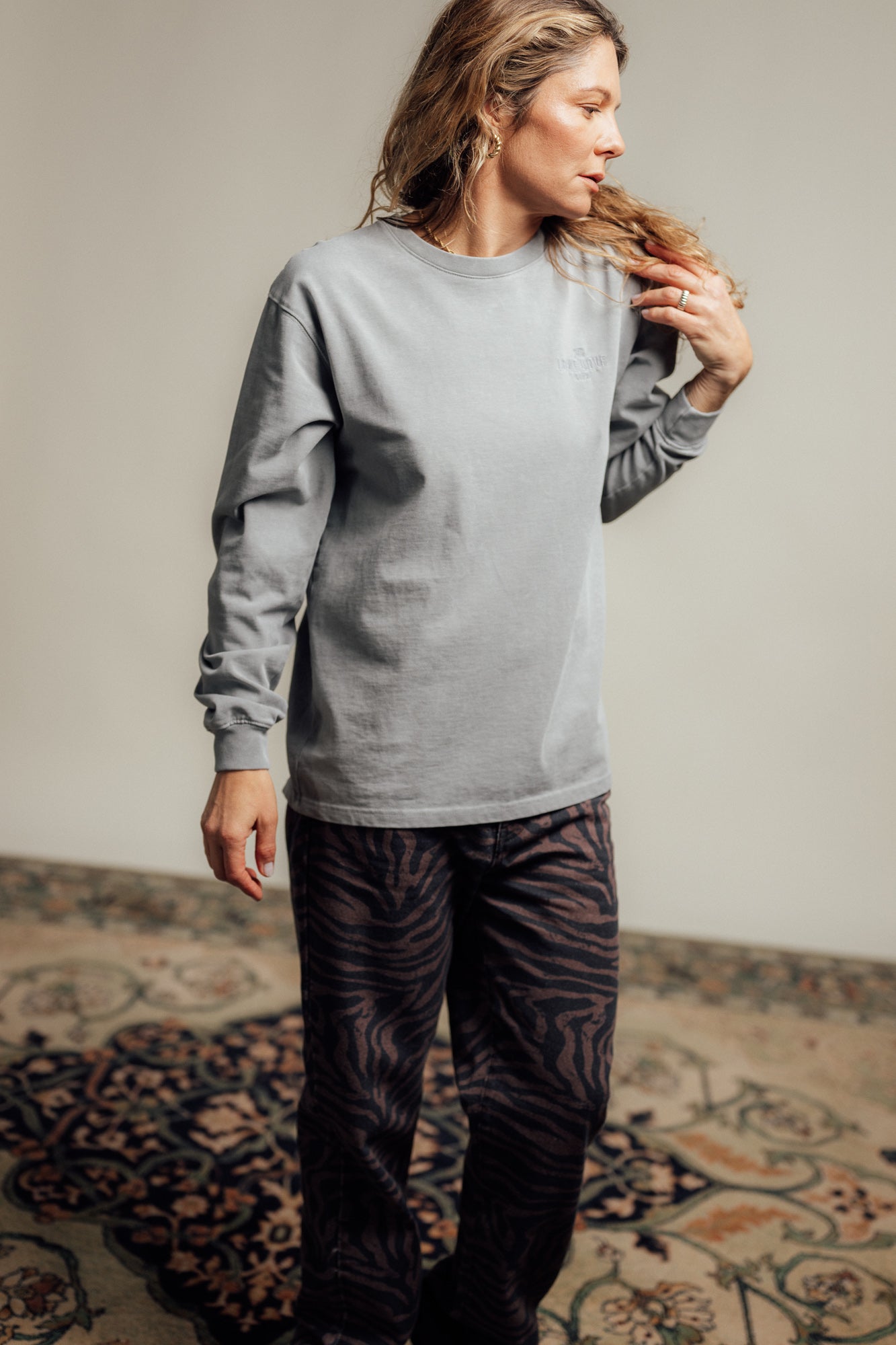 Longsleeve Toronto Light Gray - 8