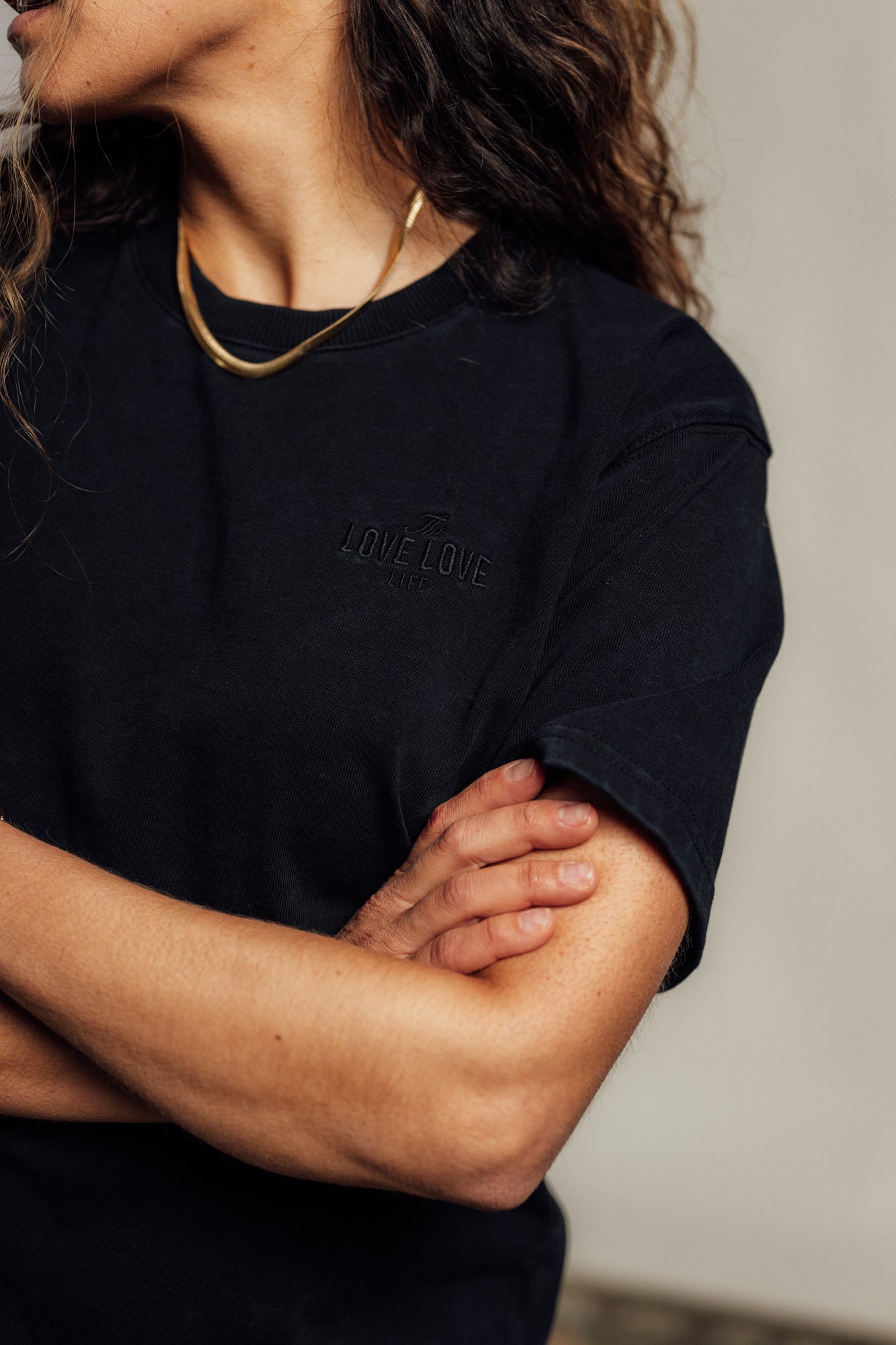 T-shirt Tan 2.0 Black Heavy - 3