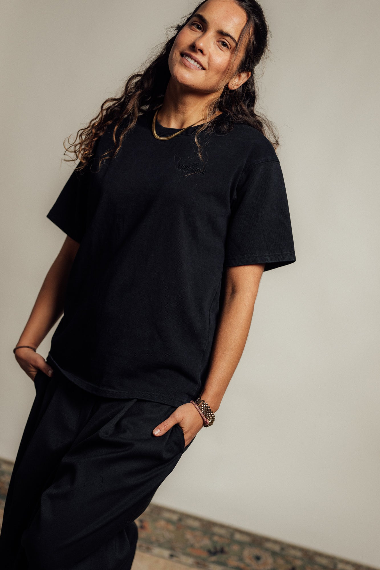 T-shirt Tan 2.0 Black Heavy - 5