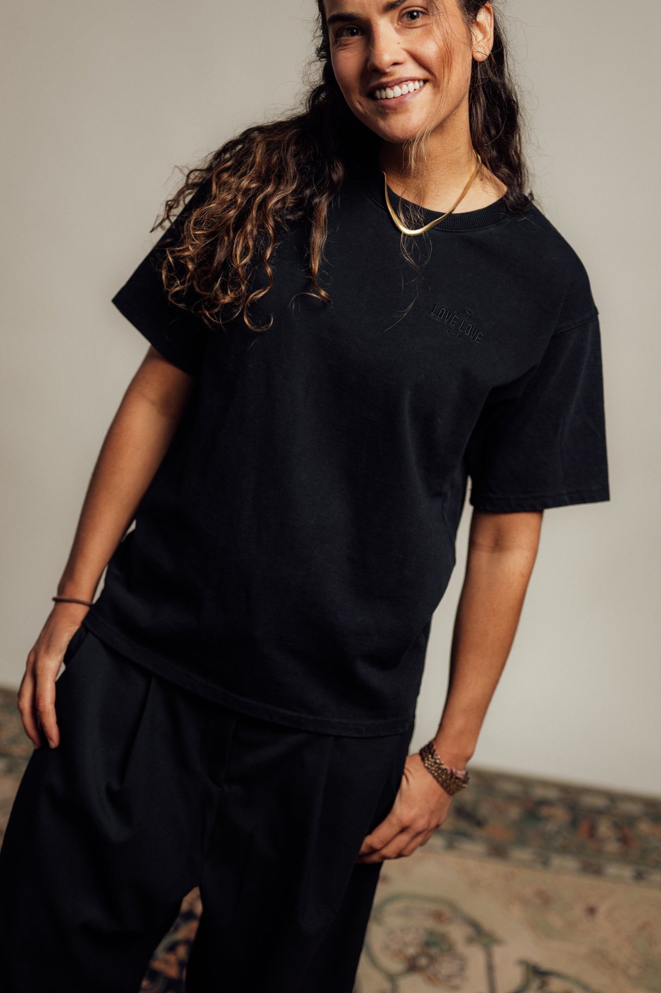 T-shirt Tan 2.0 Black Heavy - 9