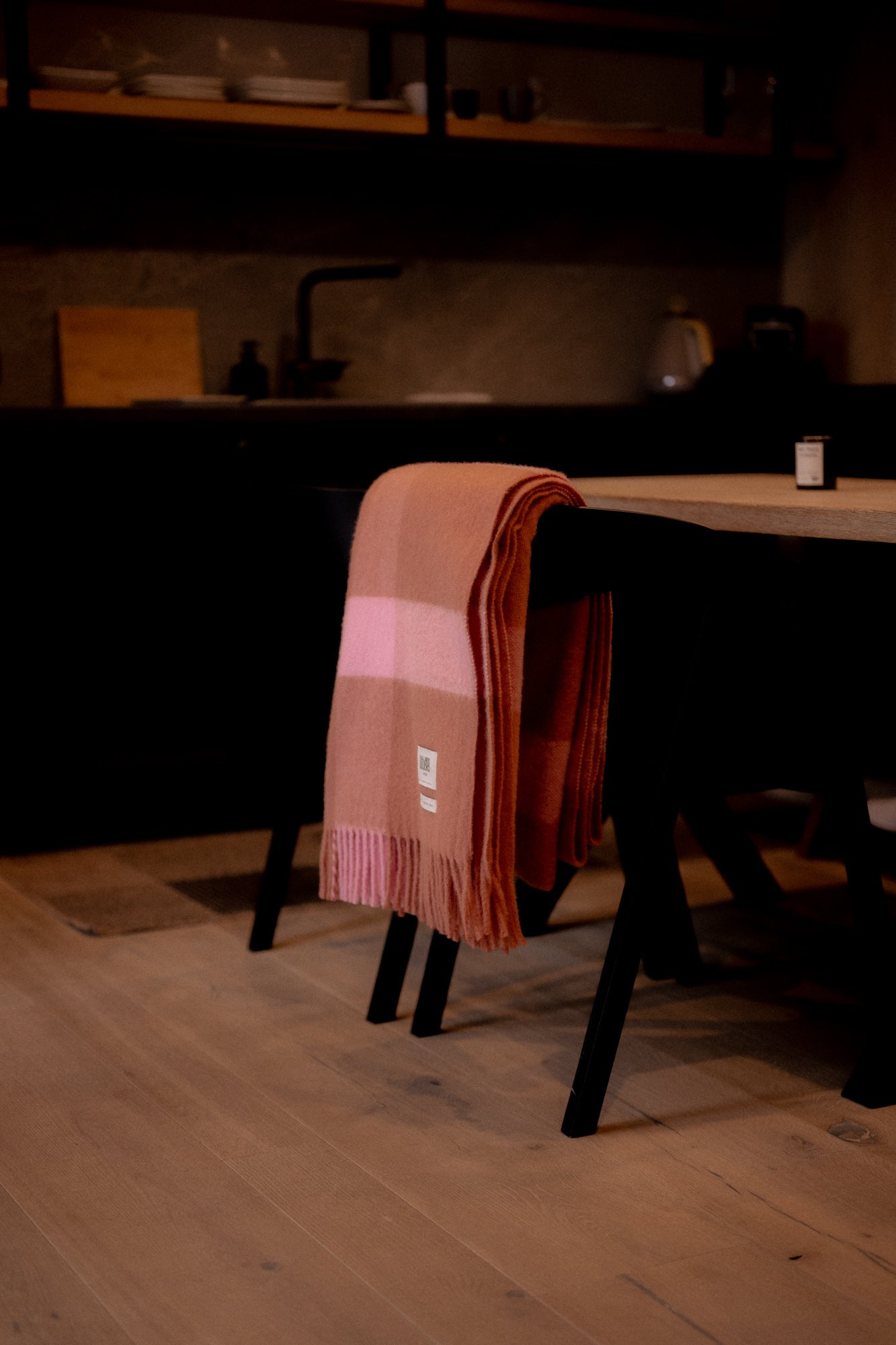 Koc Wełniany Soft Wool Rose Pink - 3