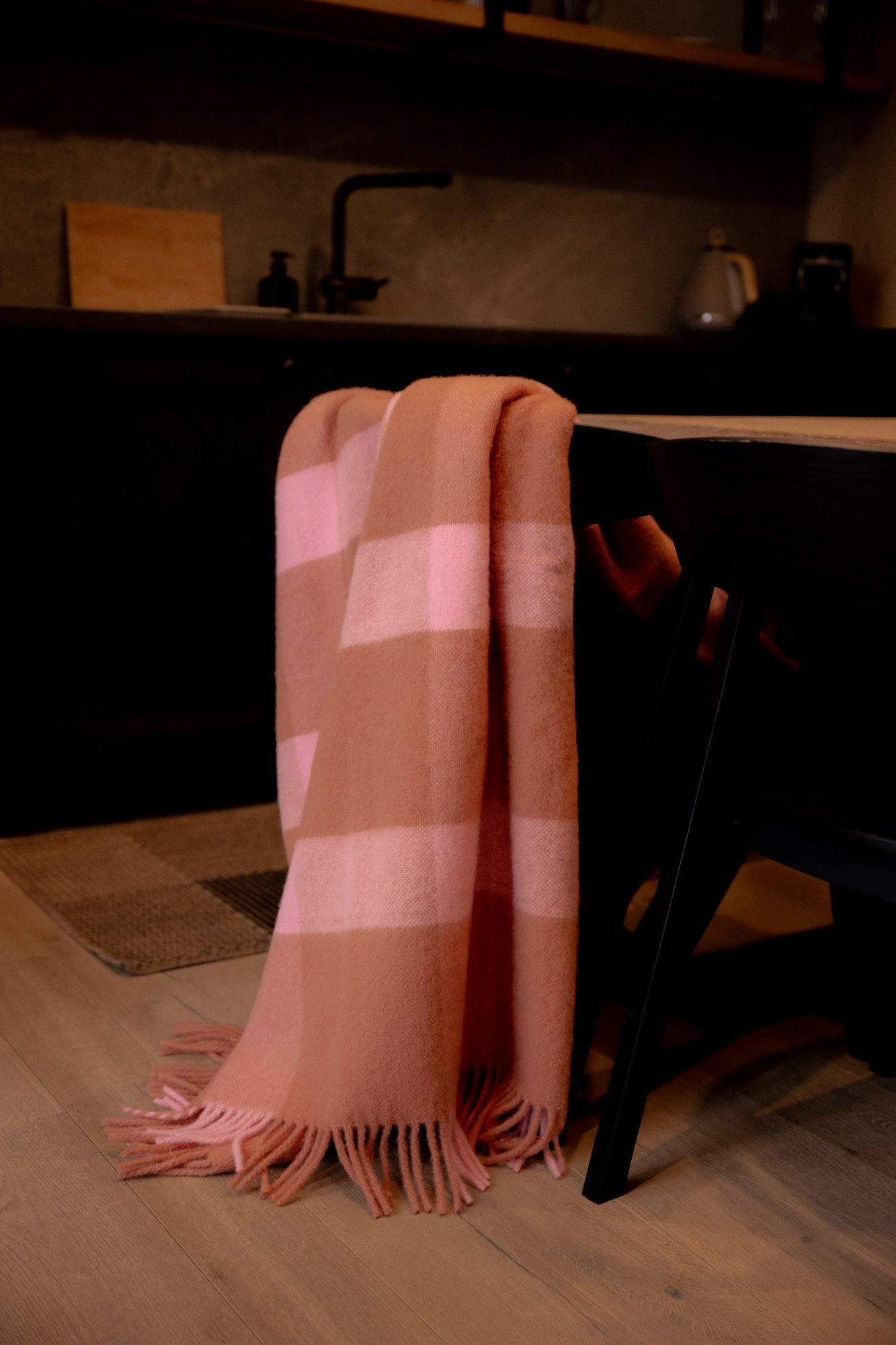 Koc Wełniany Soft Wool Rose Pink - 5