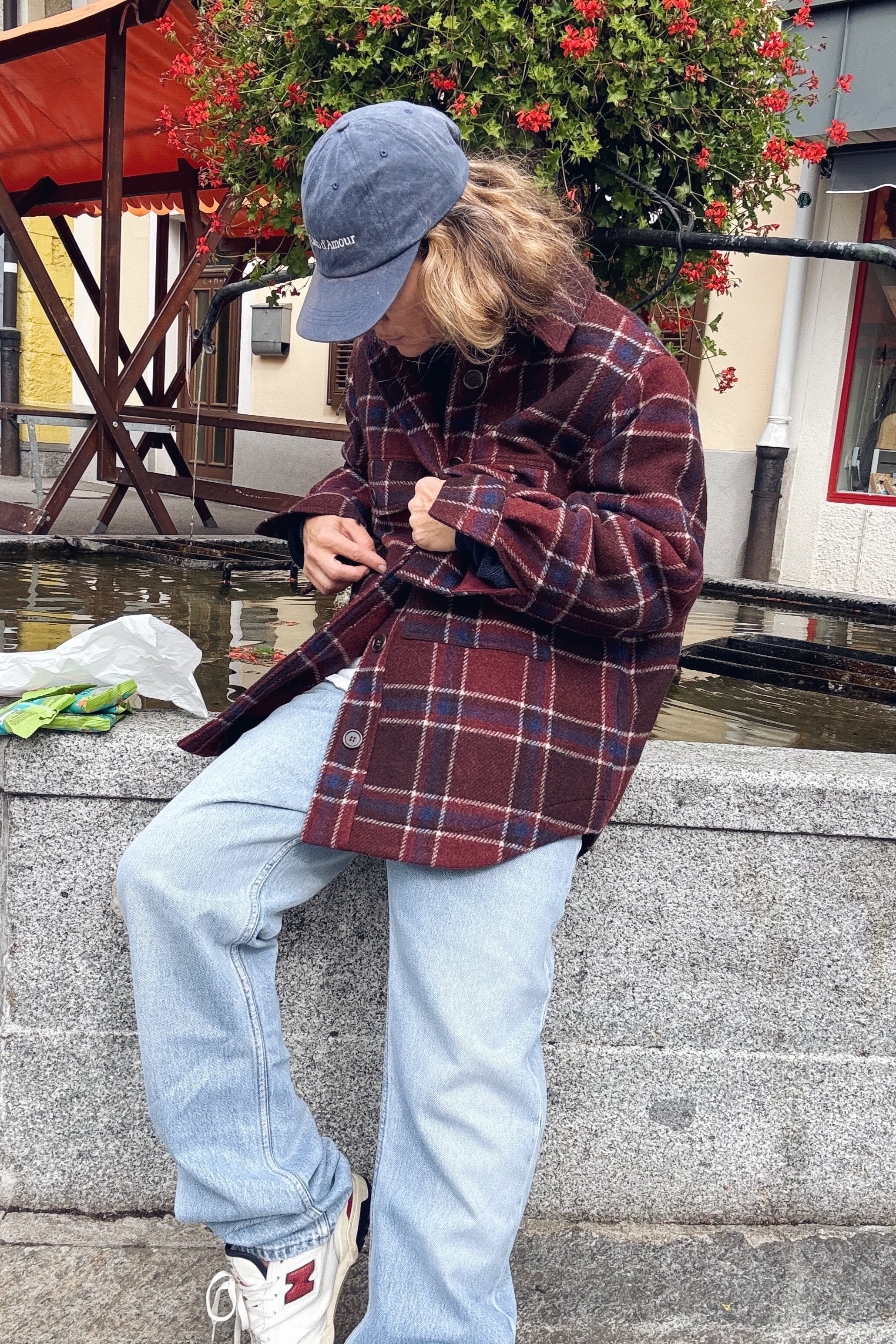 Kurtka Haga Red Plaid - 1