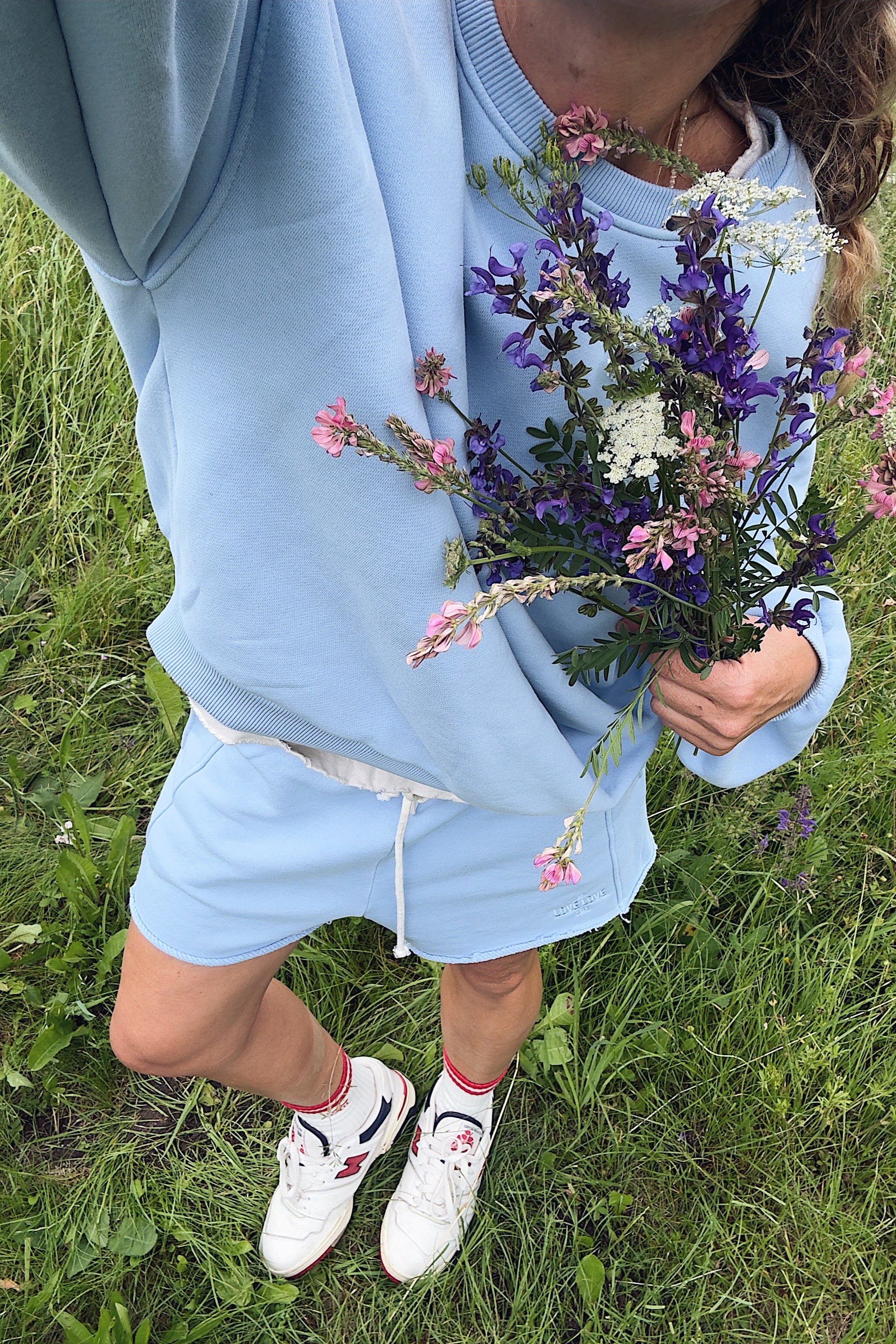 Spodenki Sacramento Powder Blue x LARA - 1