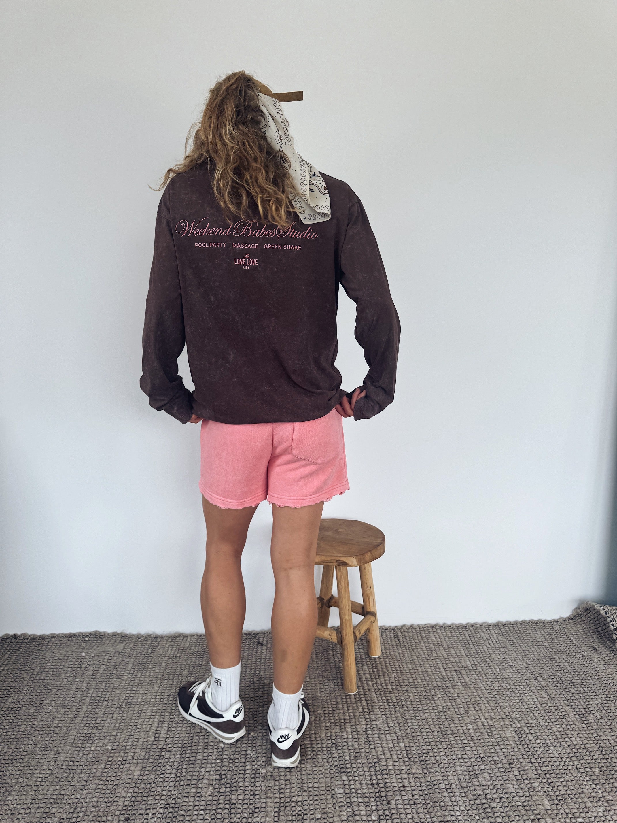 Longsleeve Luz Brown Chocolate Pink - 6