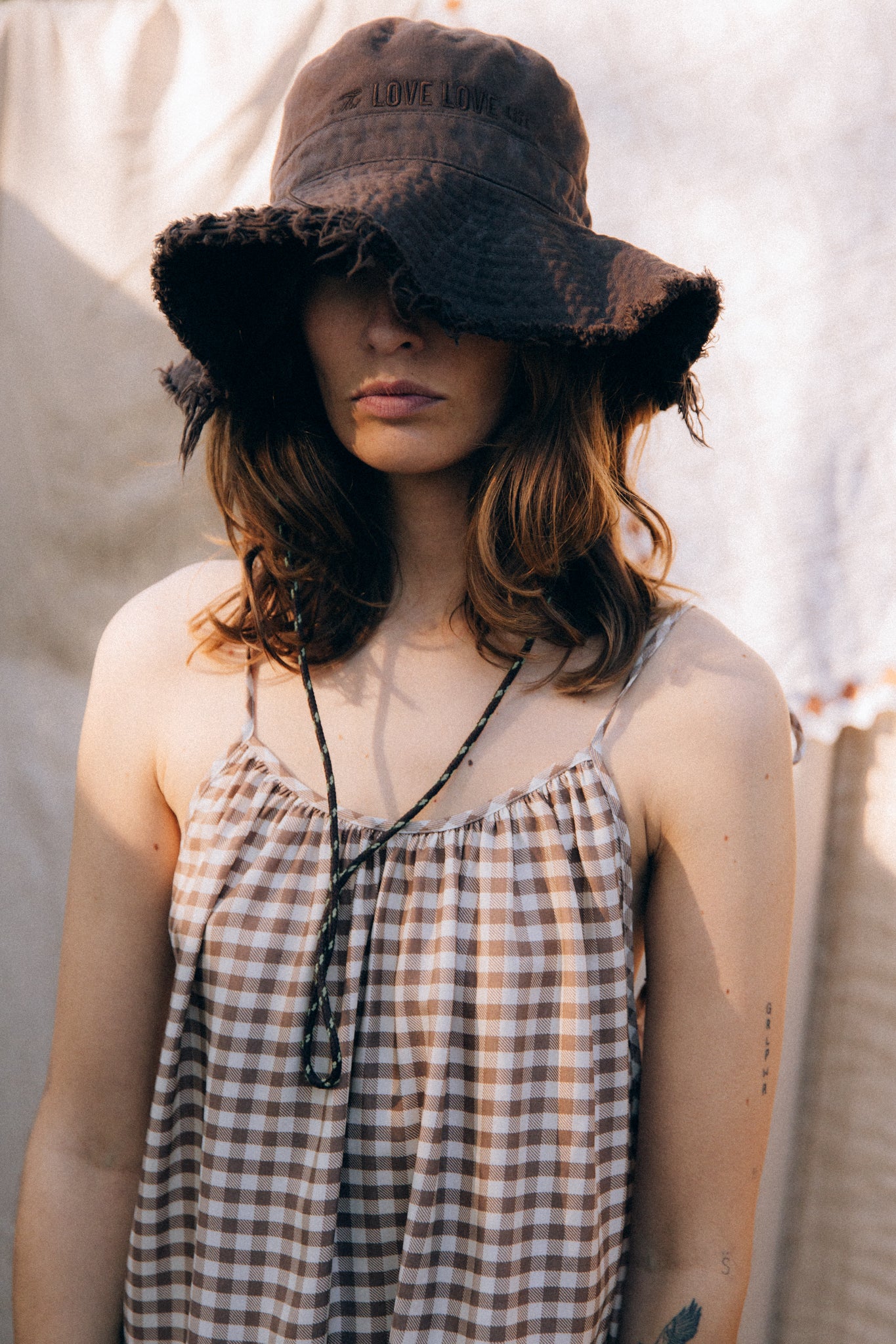 Wave Brown Chocolate Hat - 1