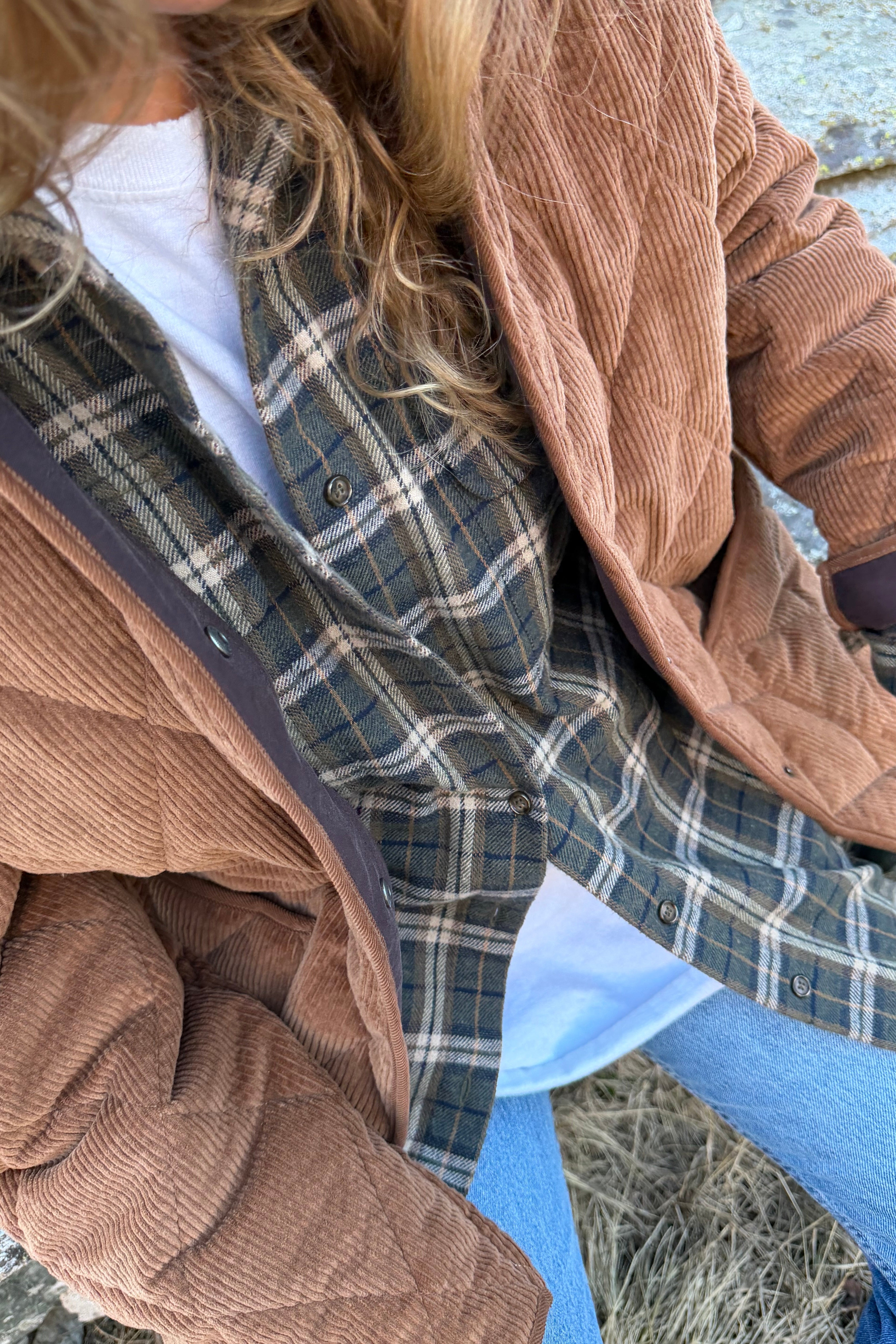 Koszula Misha Khaki Plaid