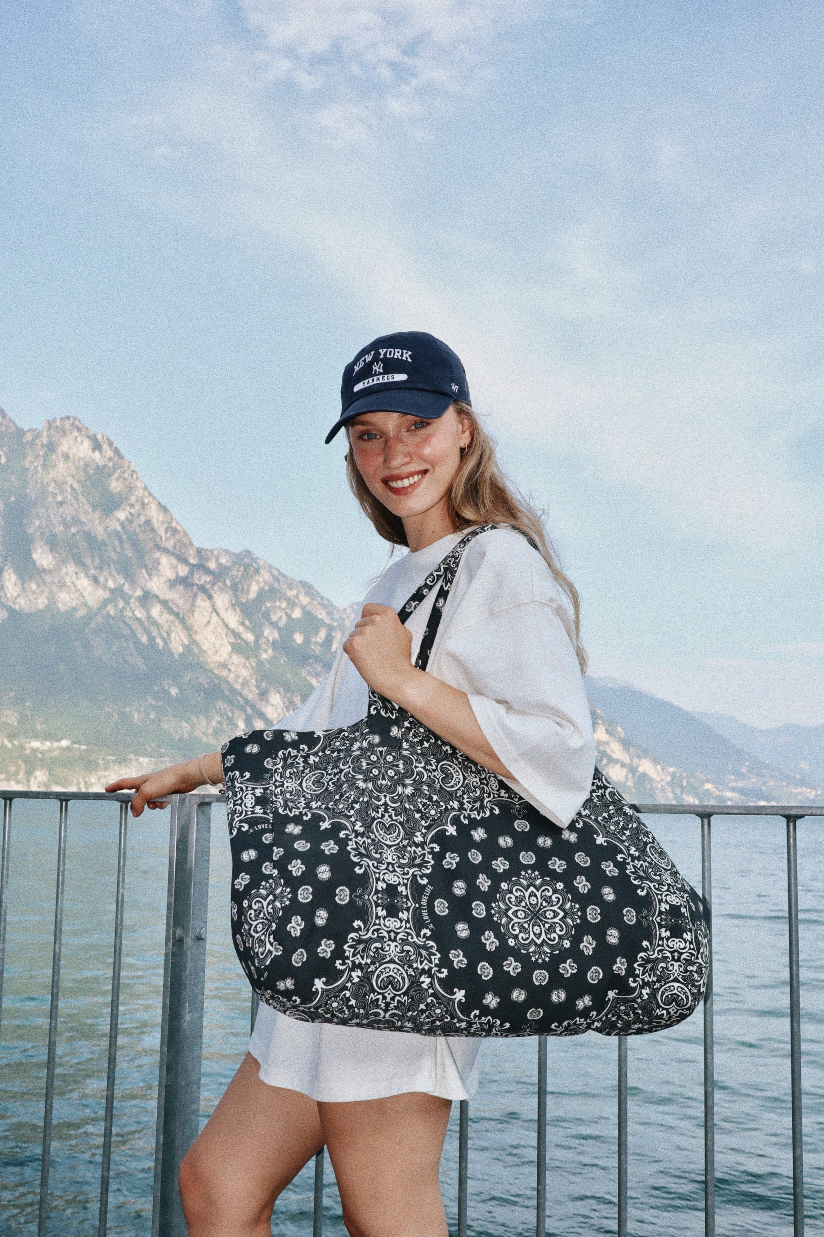 Torba Daily Paisley Black