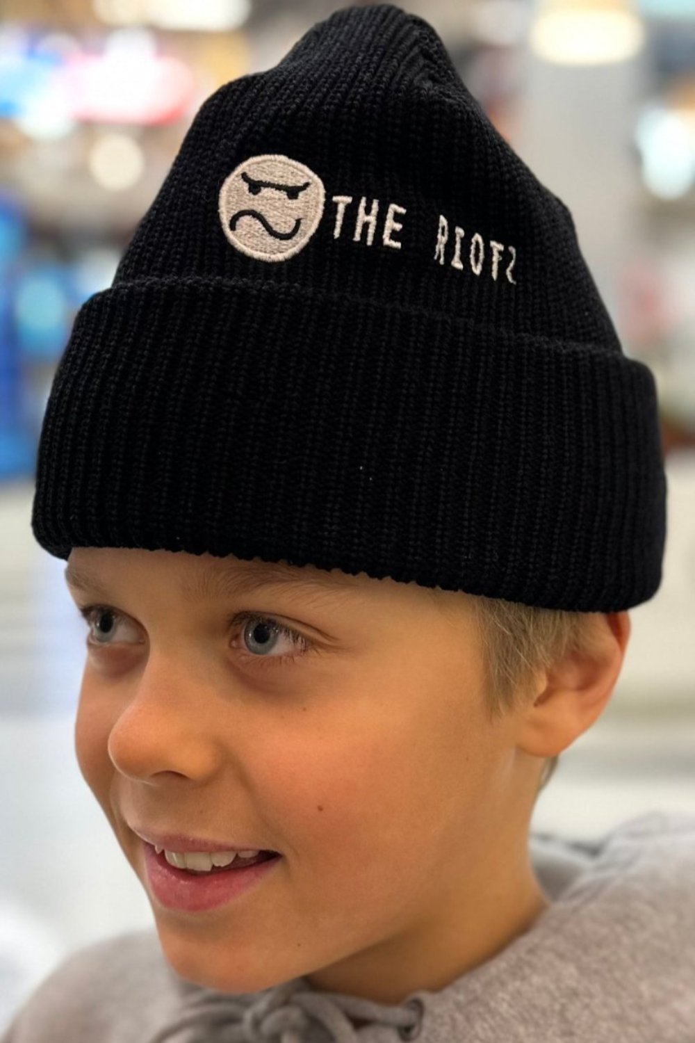 Czapka Beanie Black The Riots Team - 3