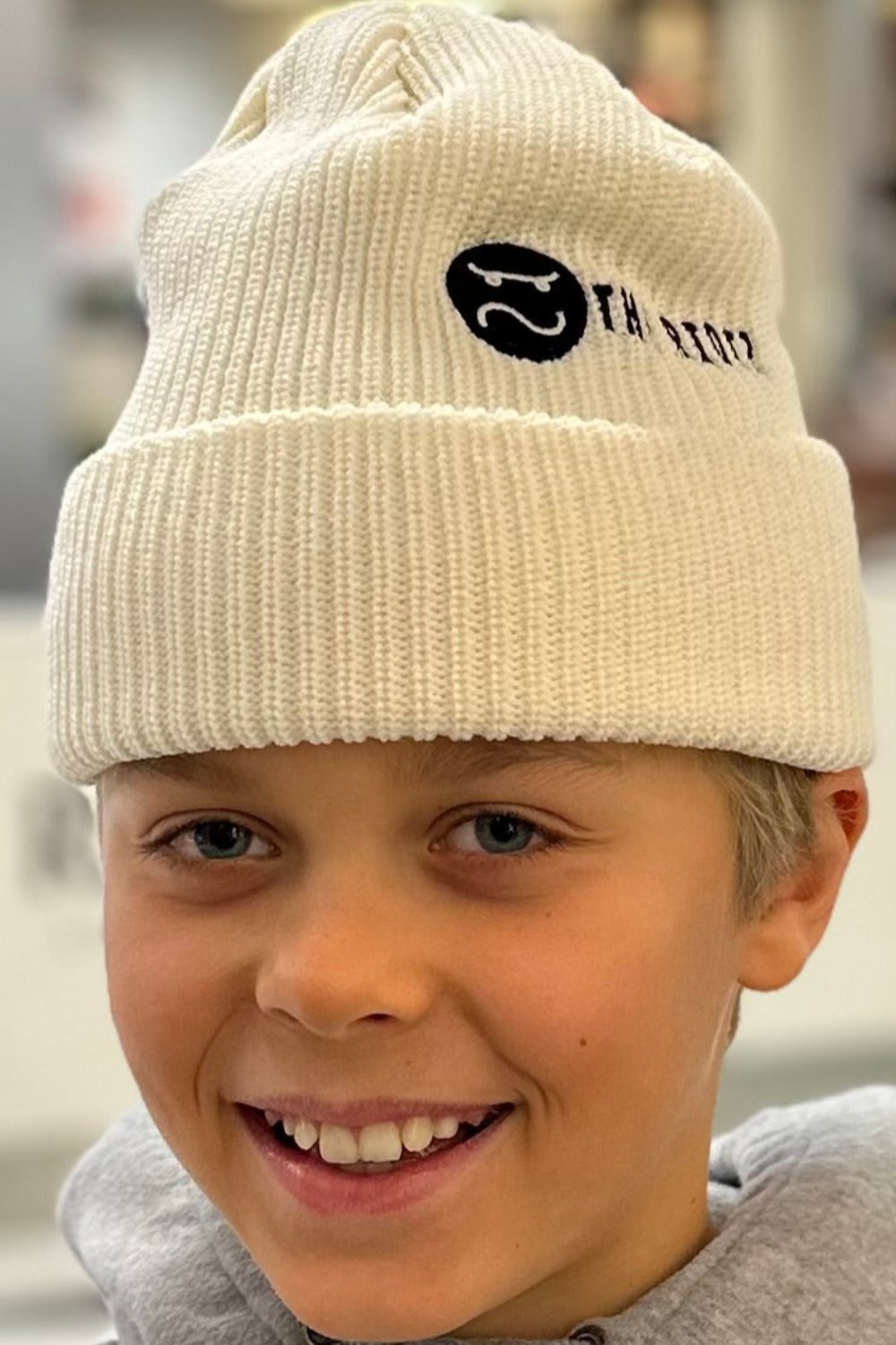 Czapka Beanie White The Riots Team - 3