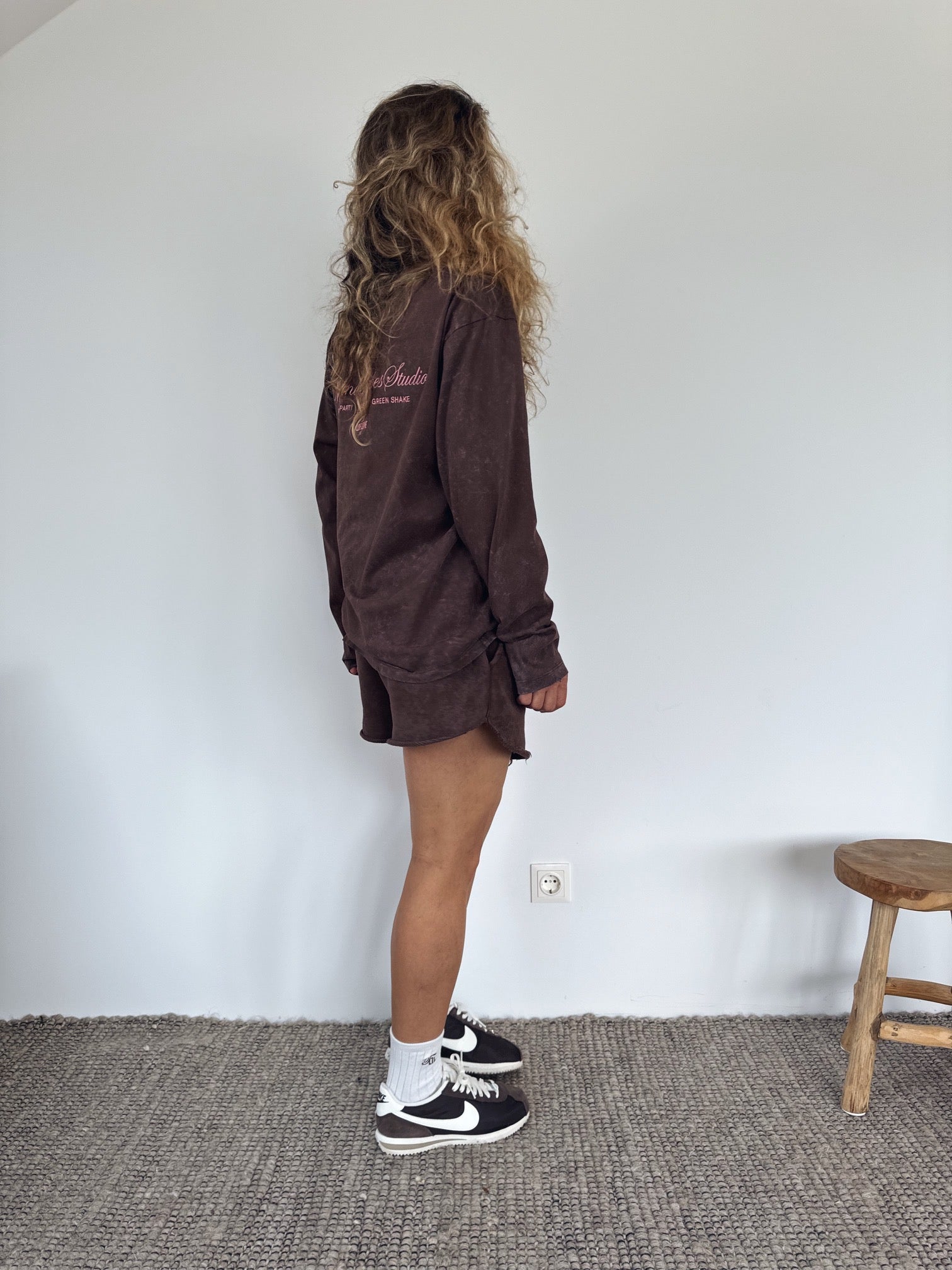Longsleeve Luz Brown Chocolate Pink - 8