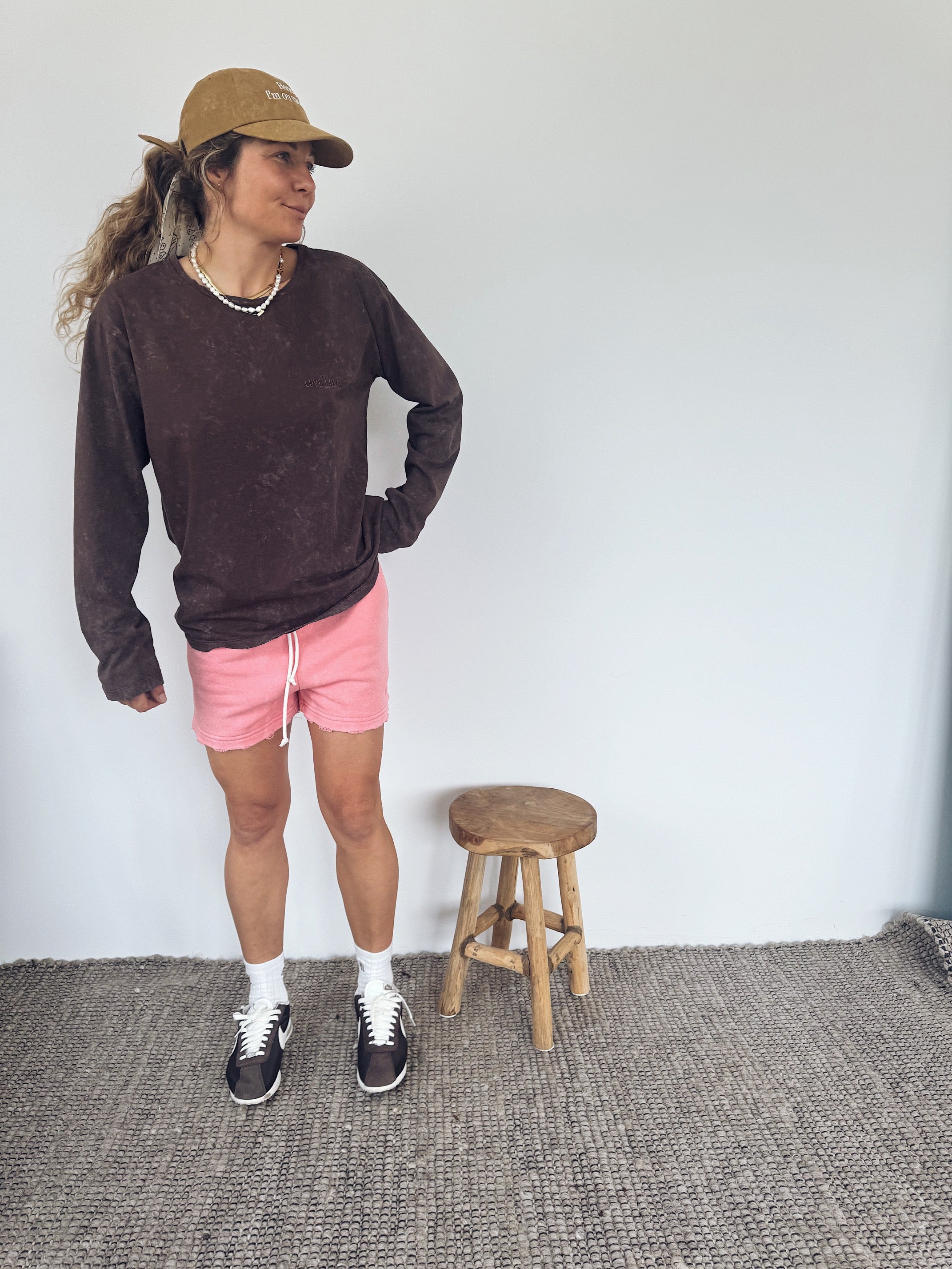 Longsleeve Luz Brown Chocolate Pink - 10