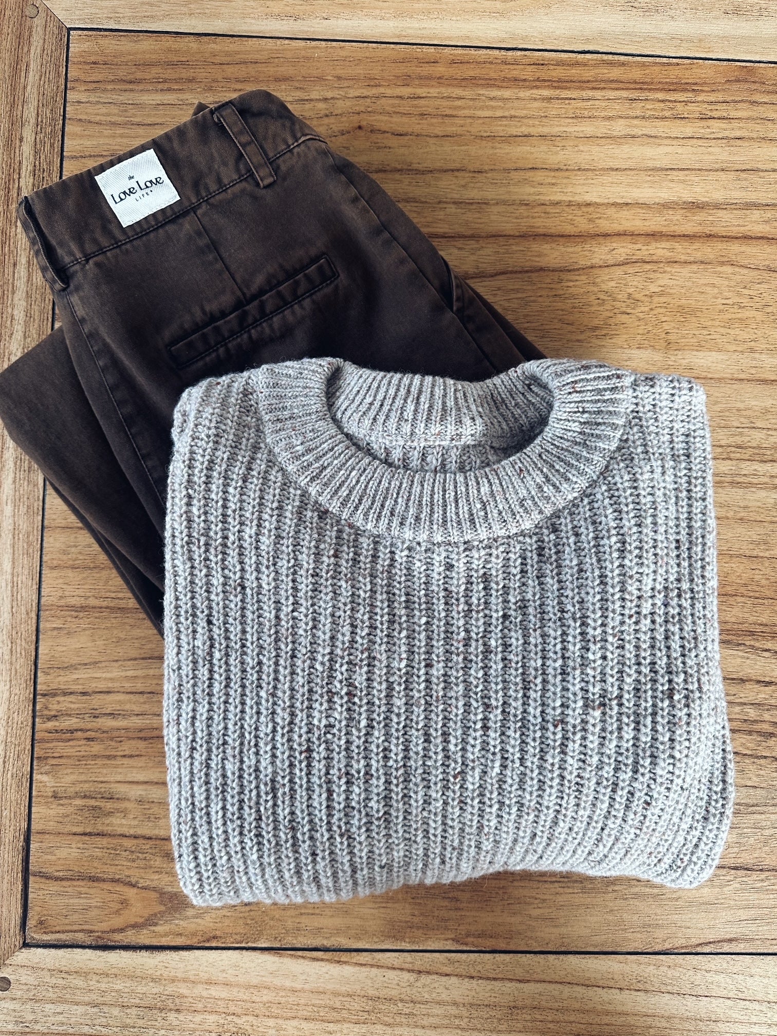 Sweter Cloud Grey