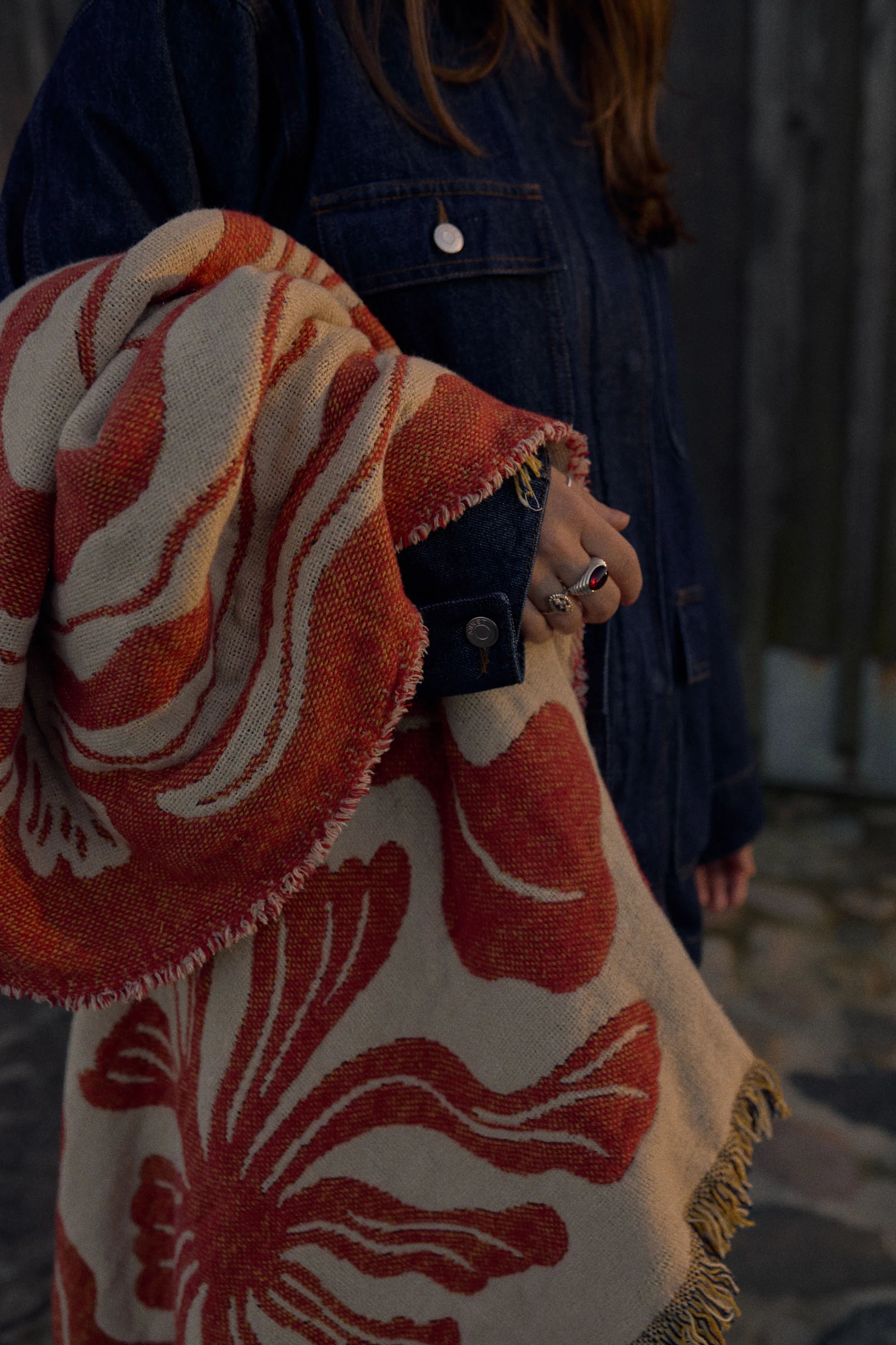 Koc bawełniany Mery Red - 5