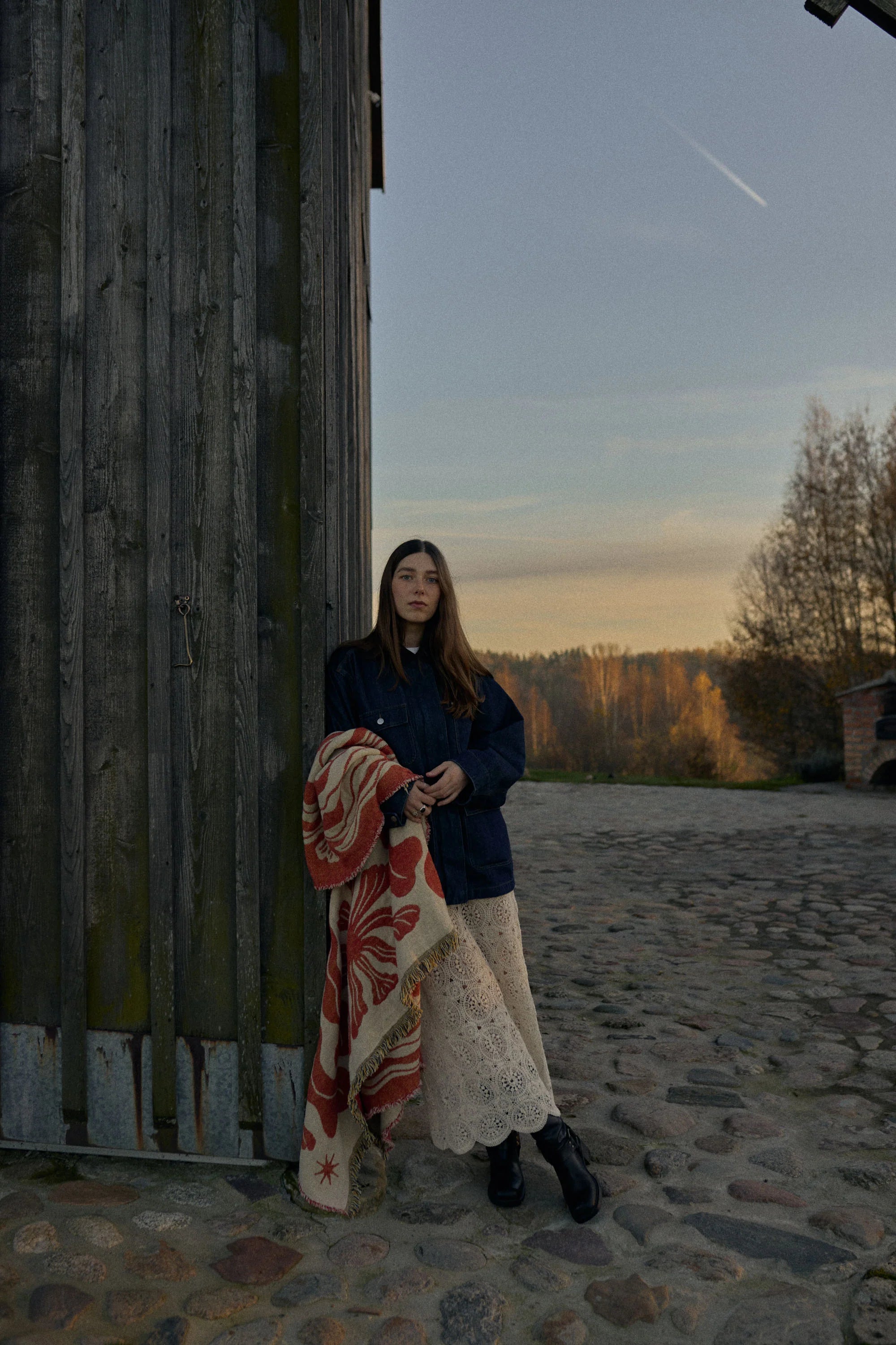 Koc bawełniany Mery Red - 12