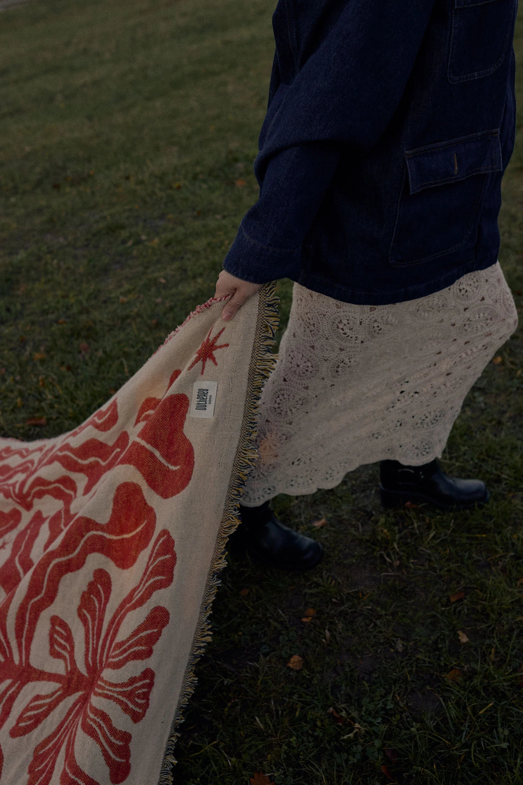 Koc bawełniany Mery Red - 11