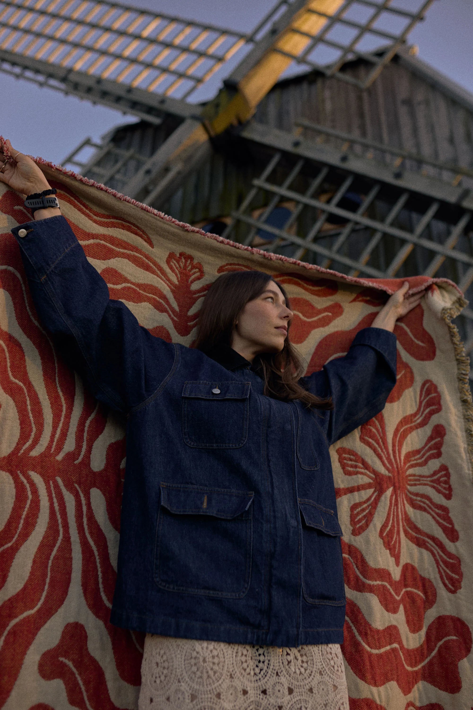 Koc bawełniany Mery Red - 9