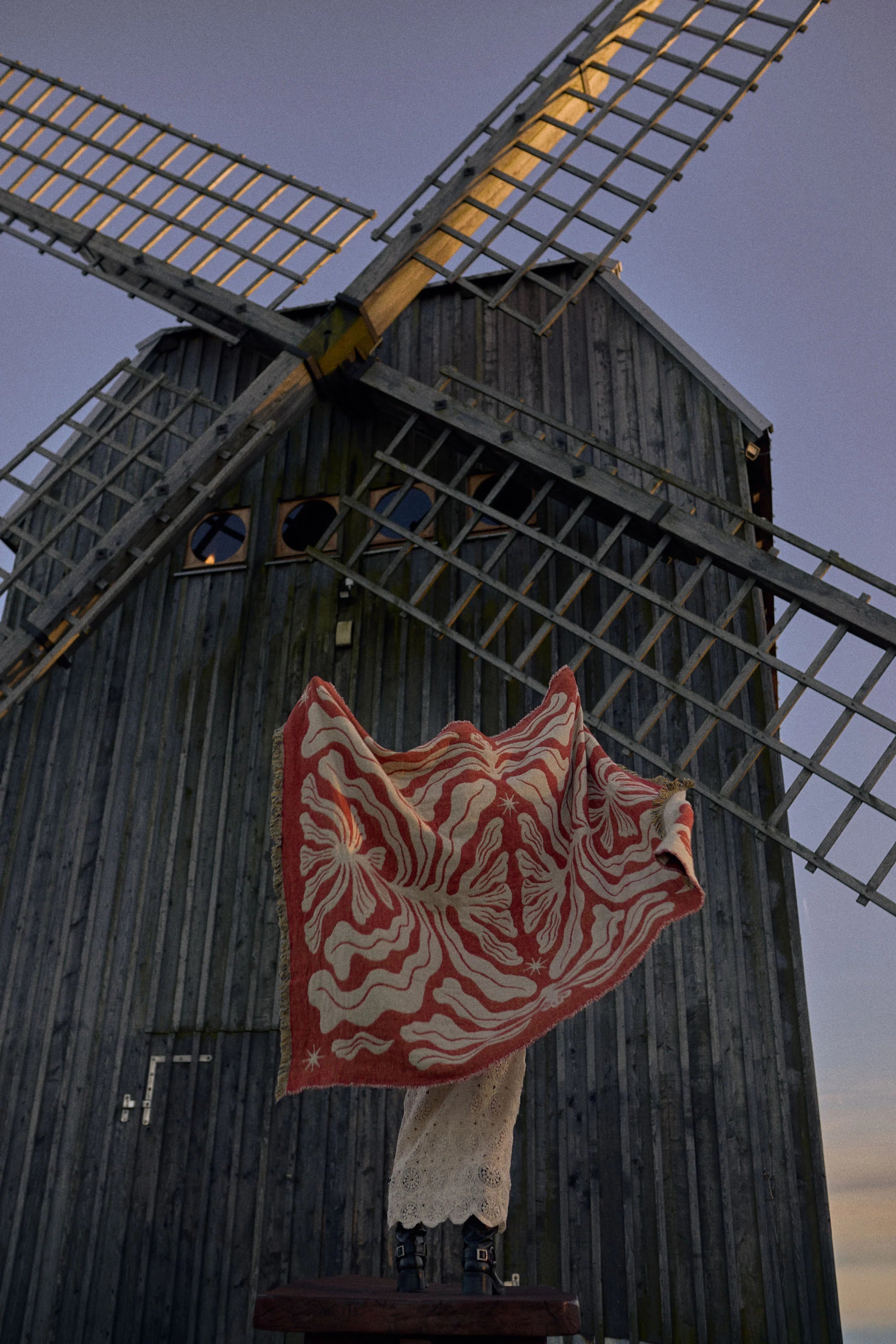 Koc bawełniany Mery Red - 6