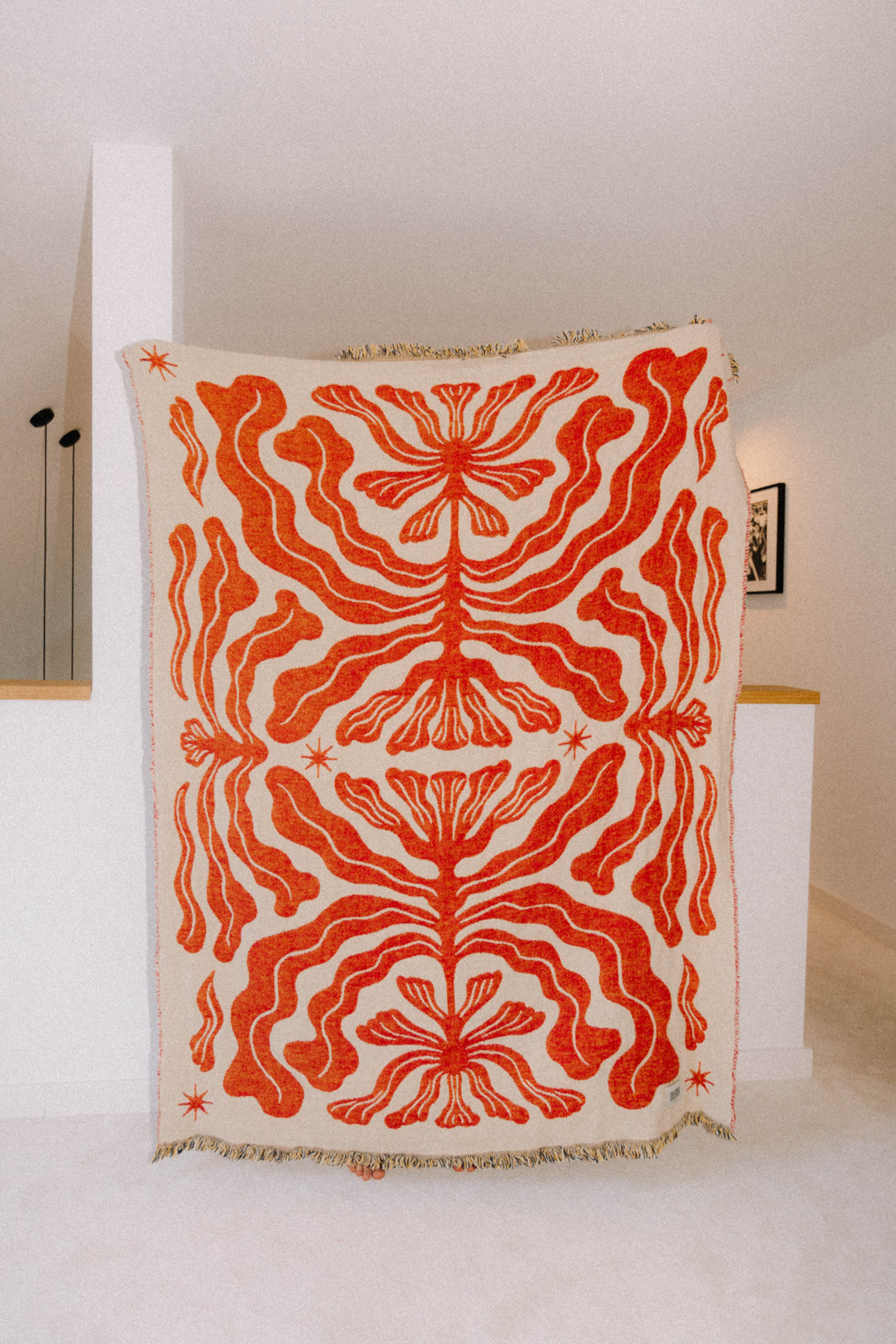 Koc bawełniany Mery Red - 3