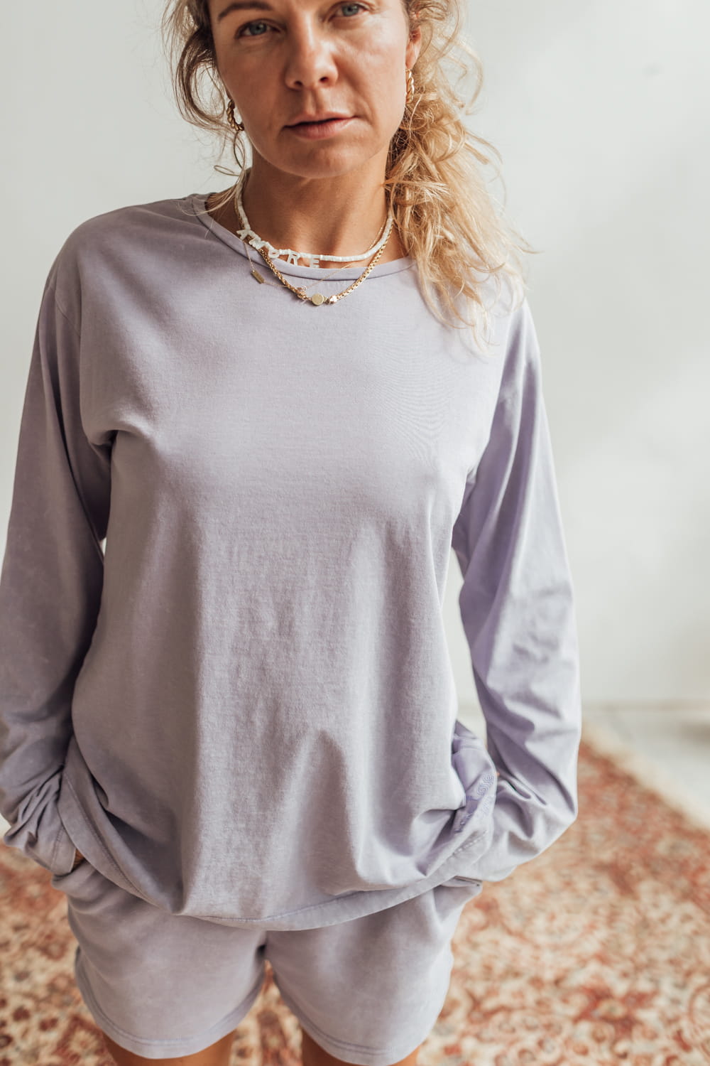 Longsleeve Luz Light Lavender