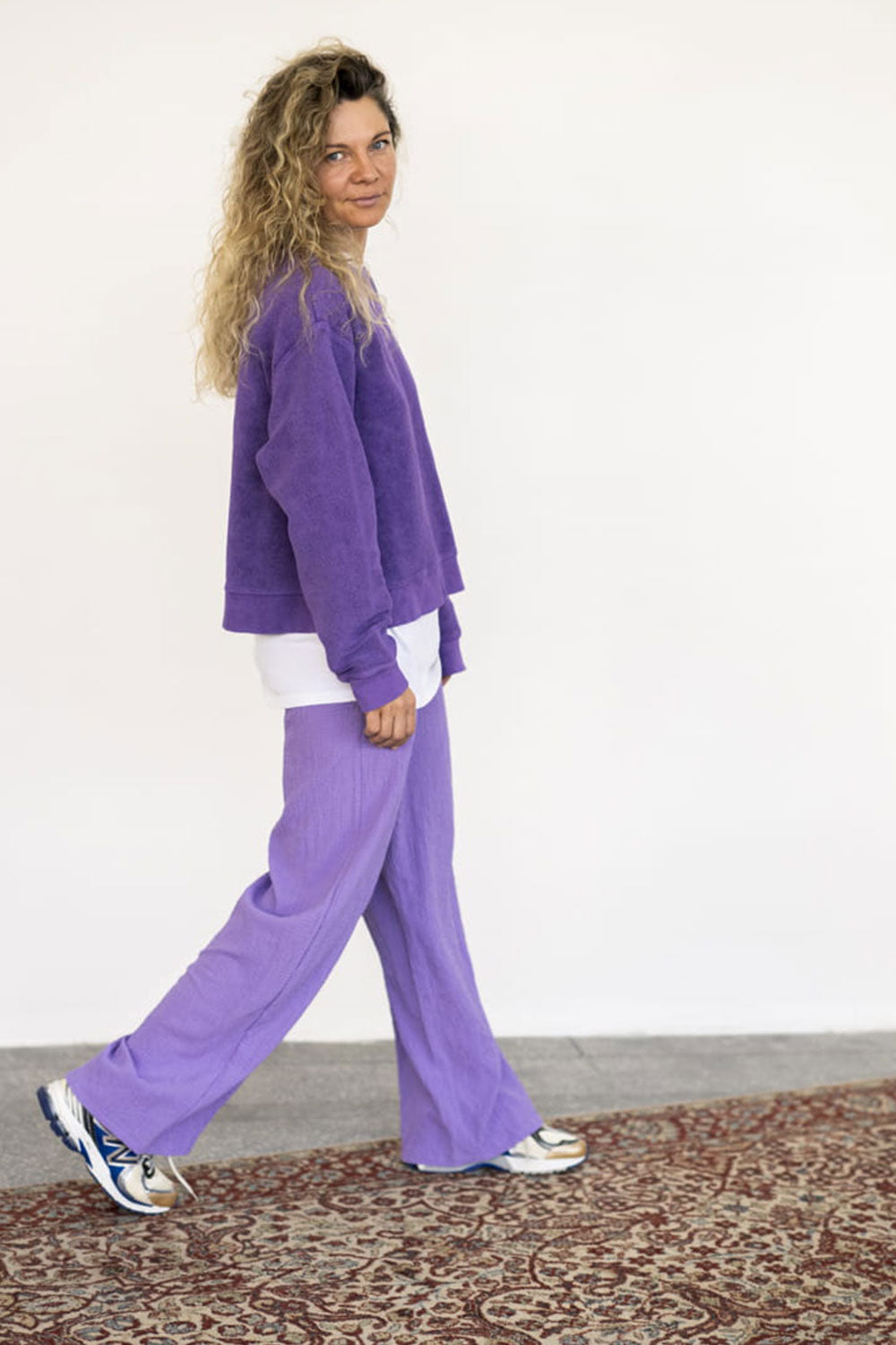 Spodnie Uppsala Violet