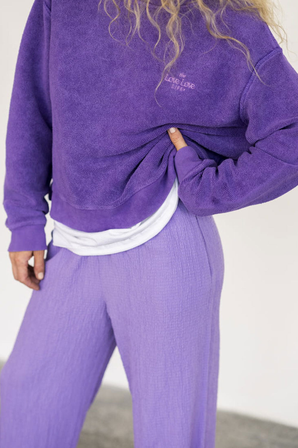 Spodnie Uppsala Violet