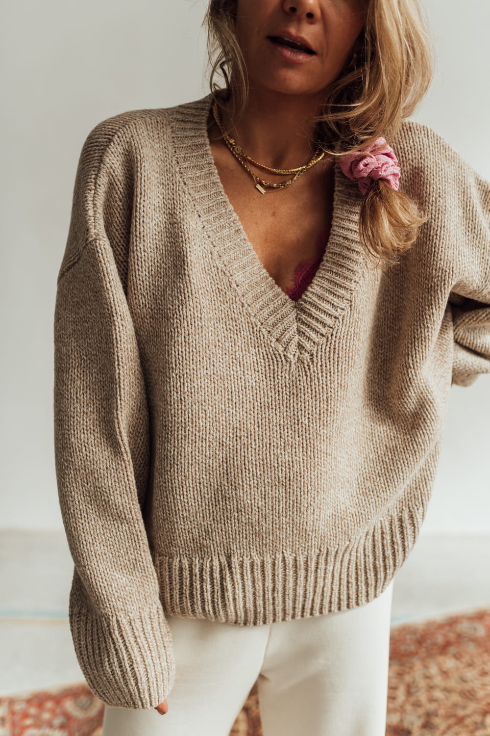 Sweter Heaven Sand